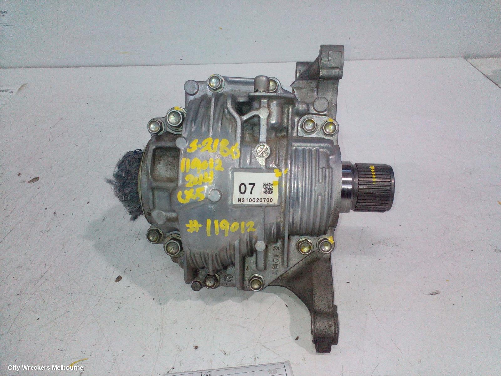 MAZDA CX5 TRANSFER CASE, AUTO, 2.2, DIESEL, KE, 02/2012 - 12/2016