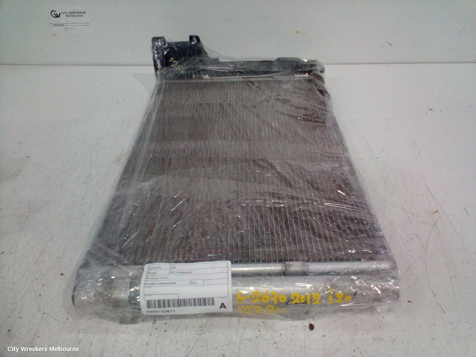 HYUNDAI I20 A/C CONDENSER, PB, 03/2012 - 12/2015