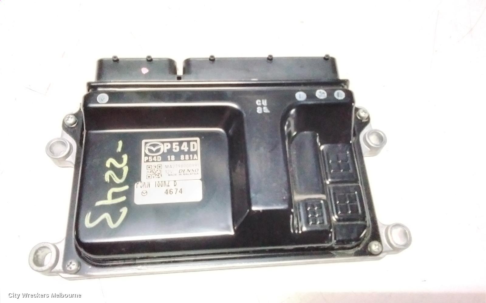 MAZDA 2 ECU, ENGINE ECU, 1.5, PETROL, ECU ONLY, DJ/DL, 09/2014 ONWARDS