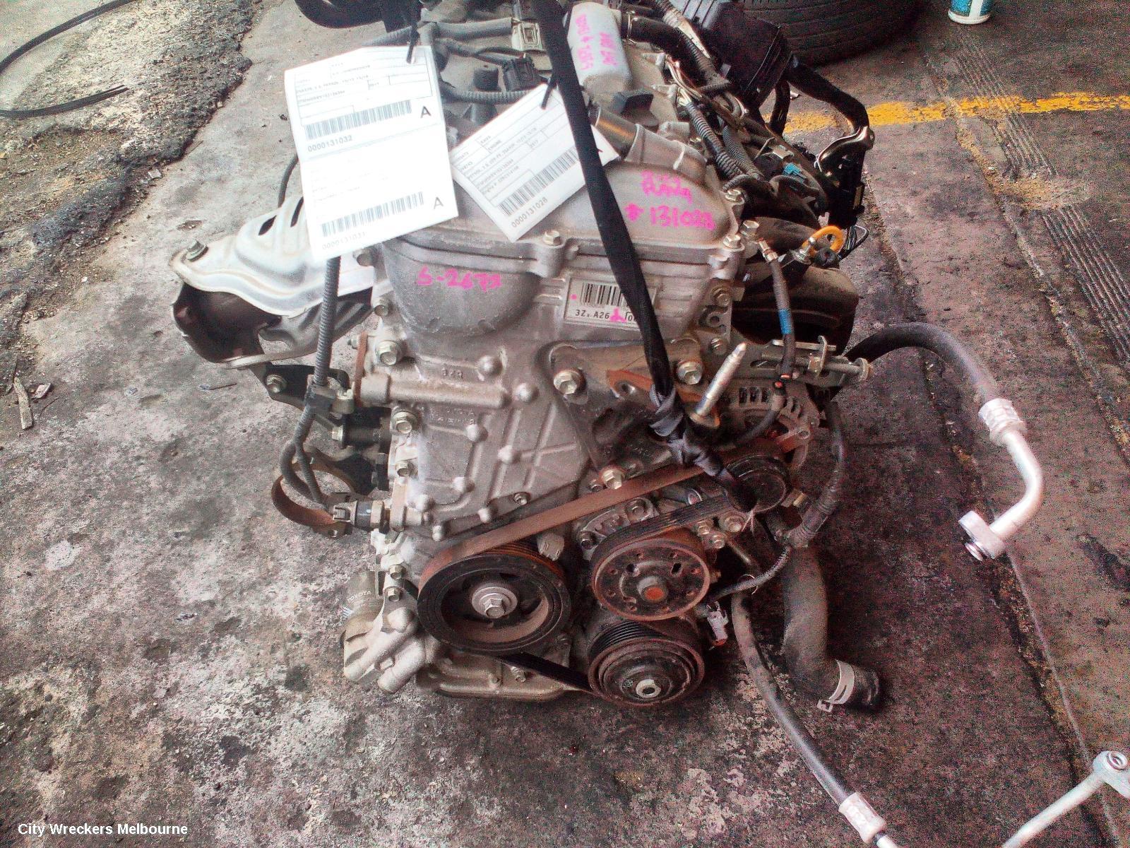 TOYOTA RAV4 ENGINE, PETROL, 2.0, 3ZR-FE, ZSA42R, 12/2012 - 12/2018