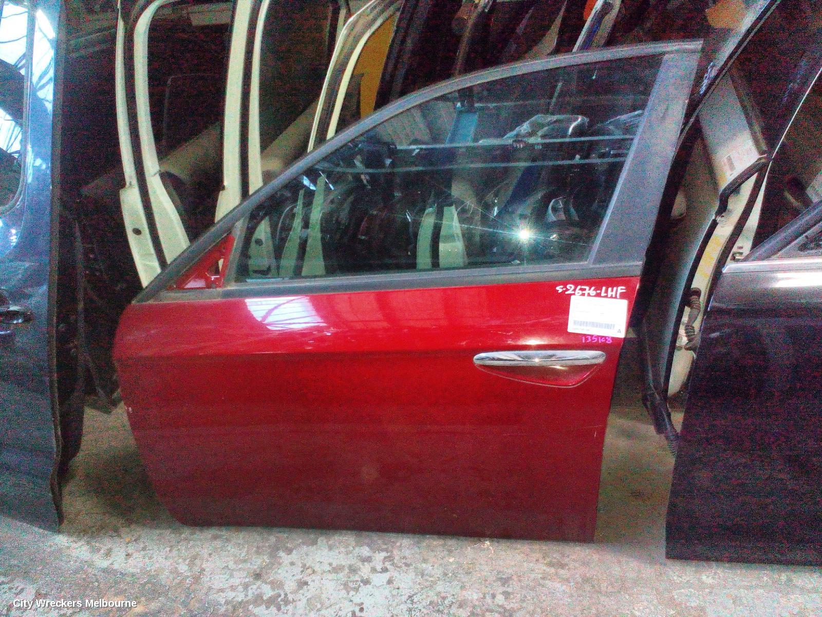ALFA ROMEO 159 LEFT FRONT DOOR, 06/2006 - 01/2012