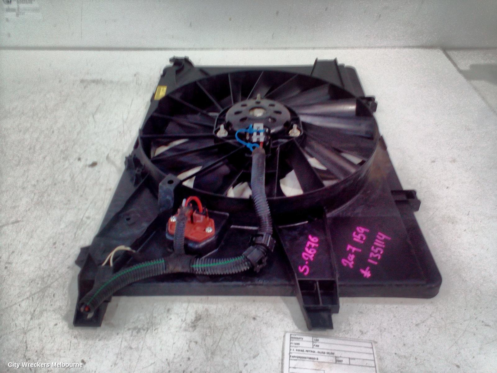 ALFA ROMEO 159 FAN, 2.2, 939A5, PETROL, 06/2006 - 05/2009