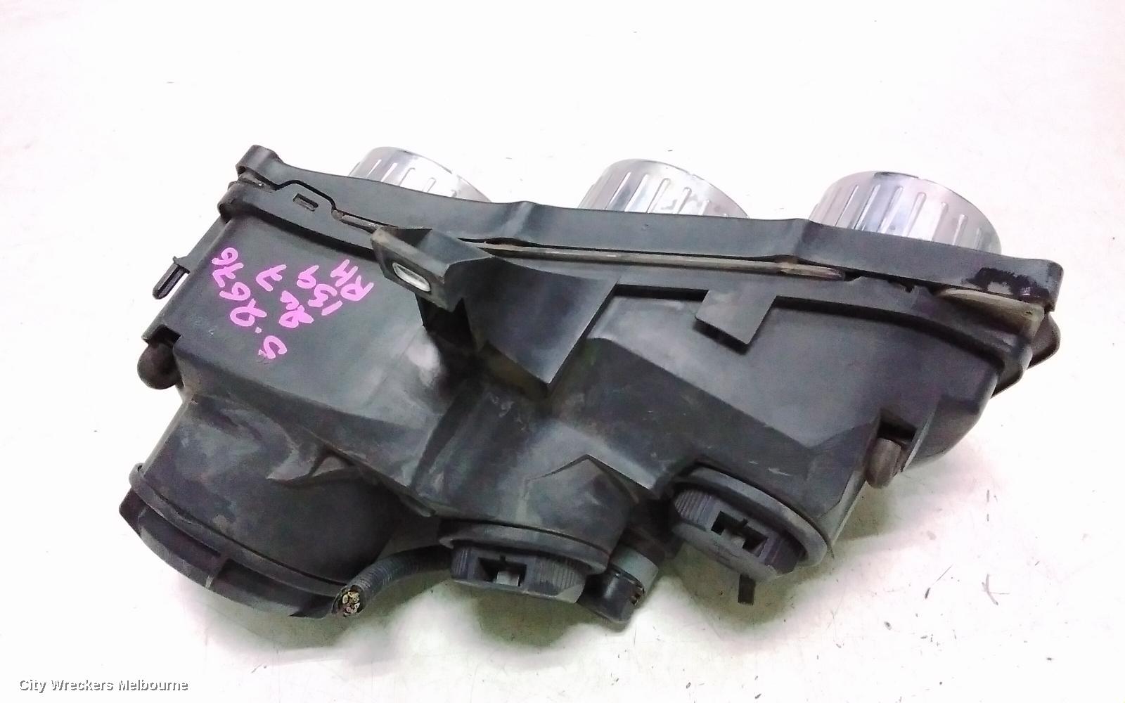 ALFA ROMEO 159 RIGHT HEADLAMP, HALOGEN, 06/2006 - 01/2012