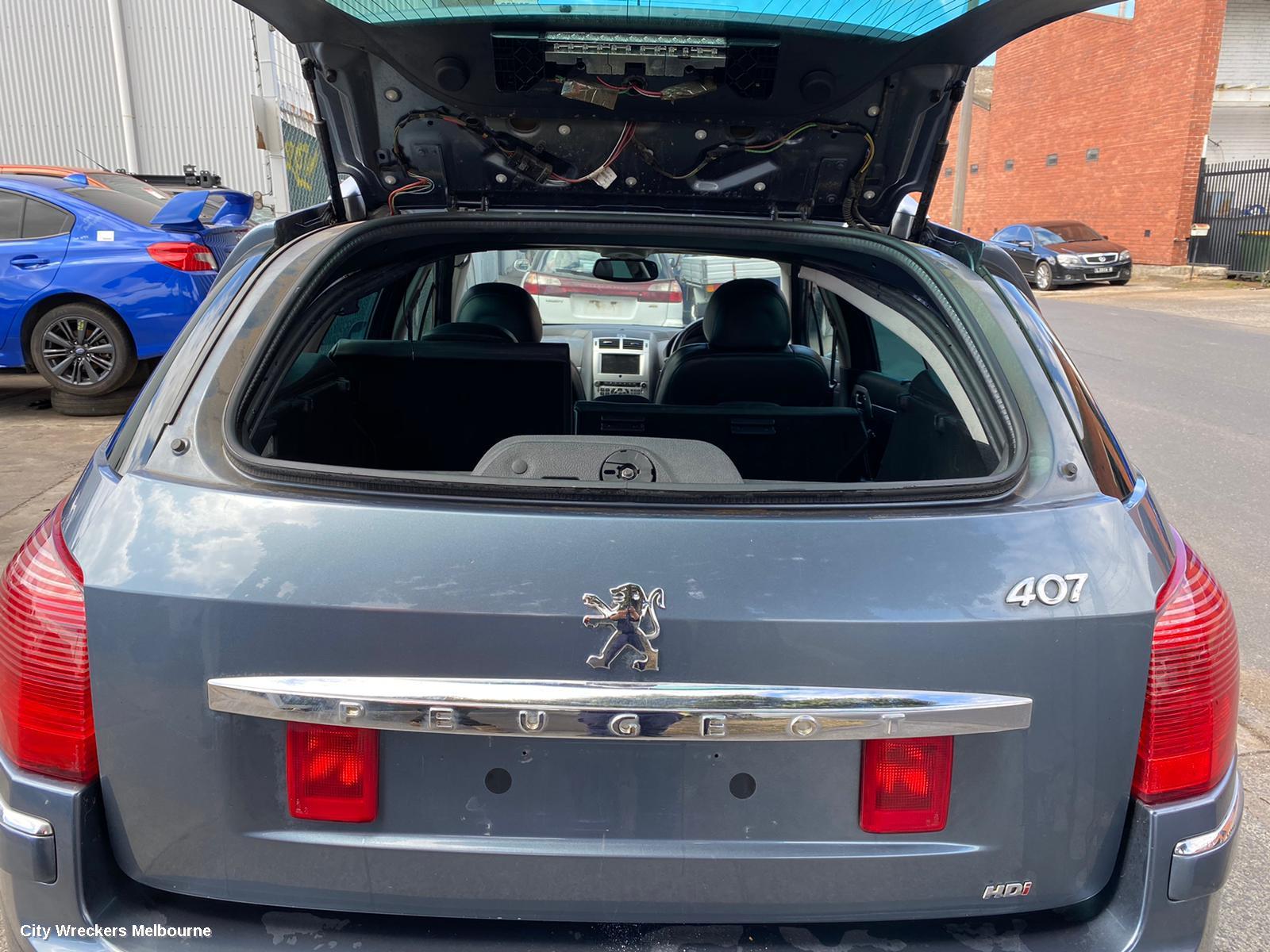 PEUGEOT 407 PARTICULATE FILTER/DPF