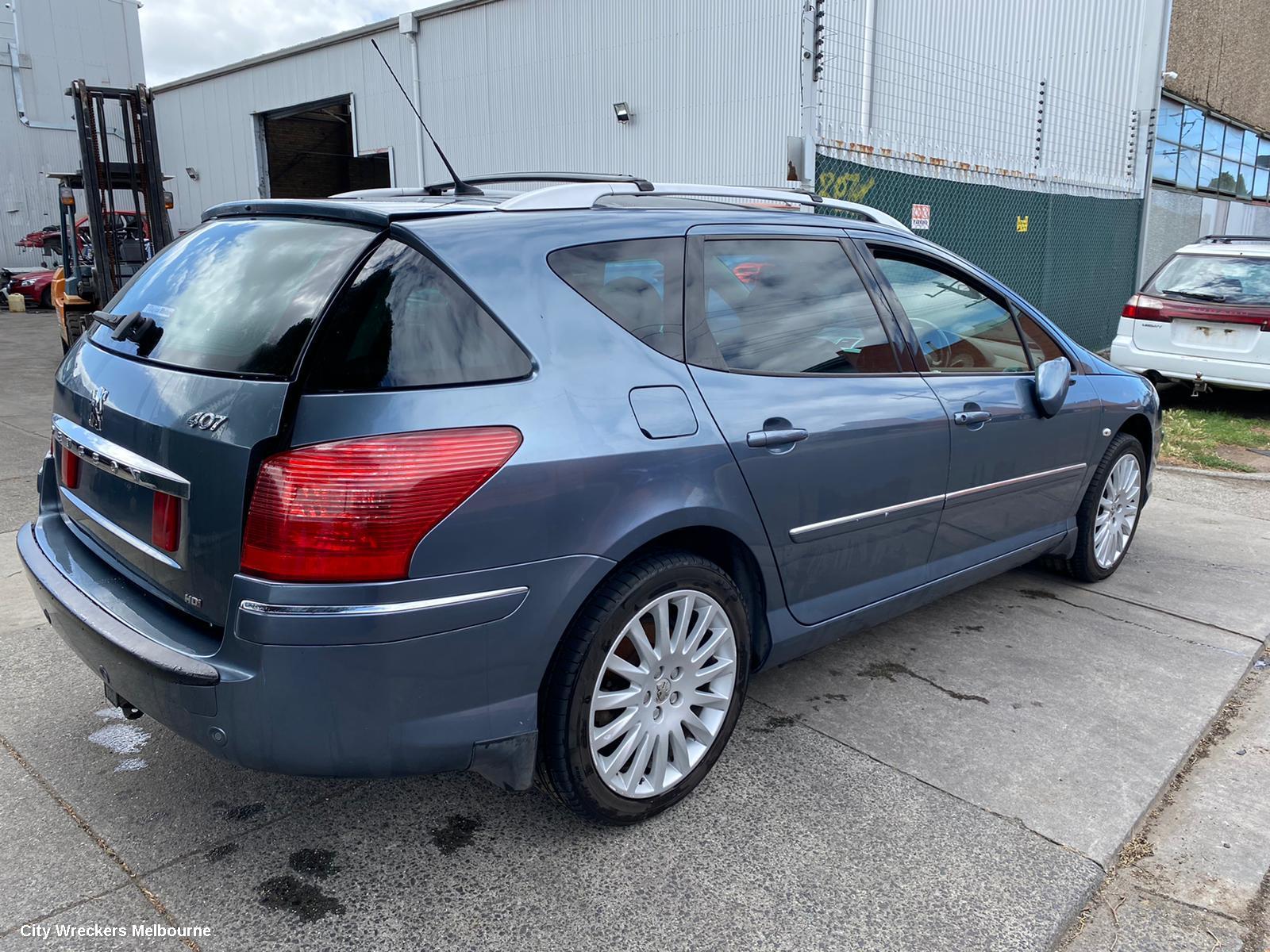 PEUGEOT 407 PARTICULATE FILTER/DPF