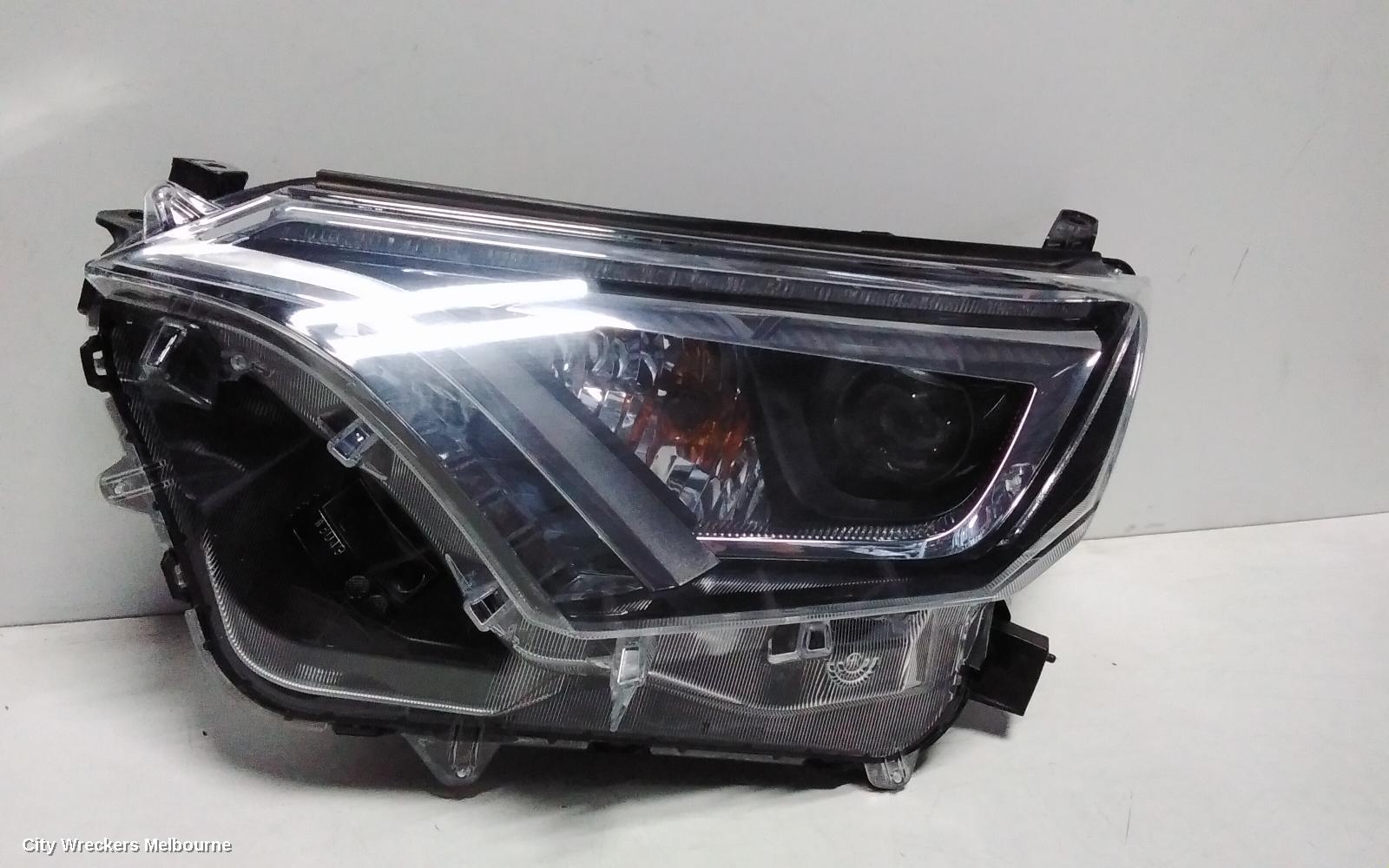 TOYOTA RAV4 LEFT HEADLAMP, XA40, LED TYPE, 10/2015 - 12/2018