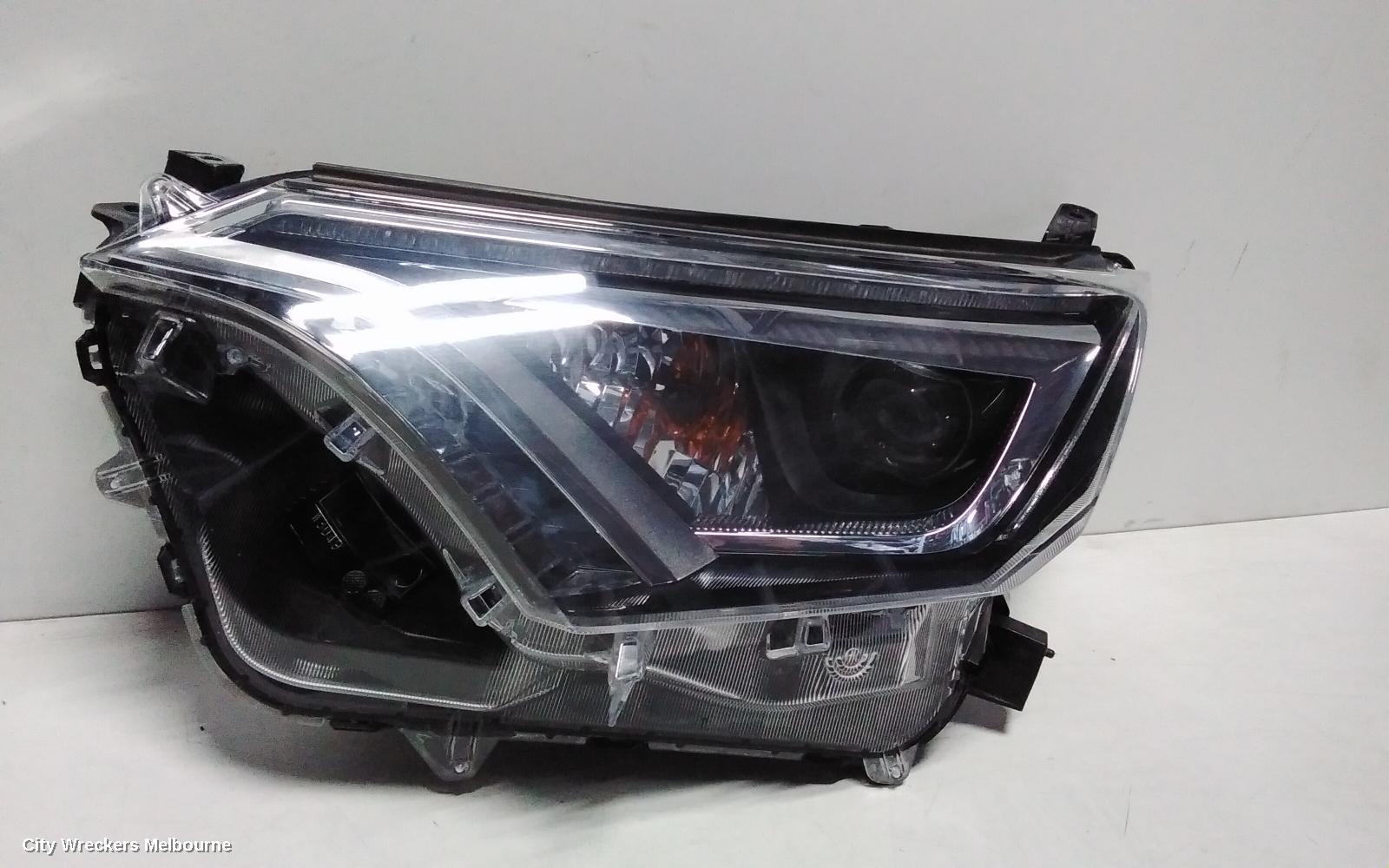 TOYOTA RAV4 LEFT HEADLAMP, XA40, LED TYPE, 10/2015 - 12/2018