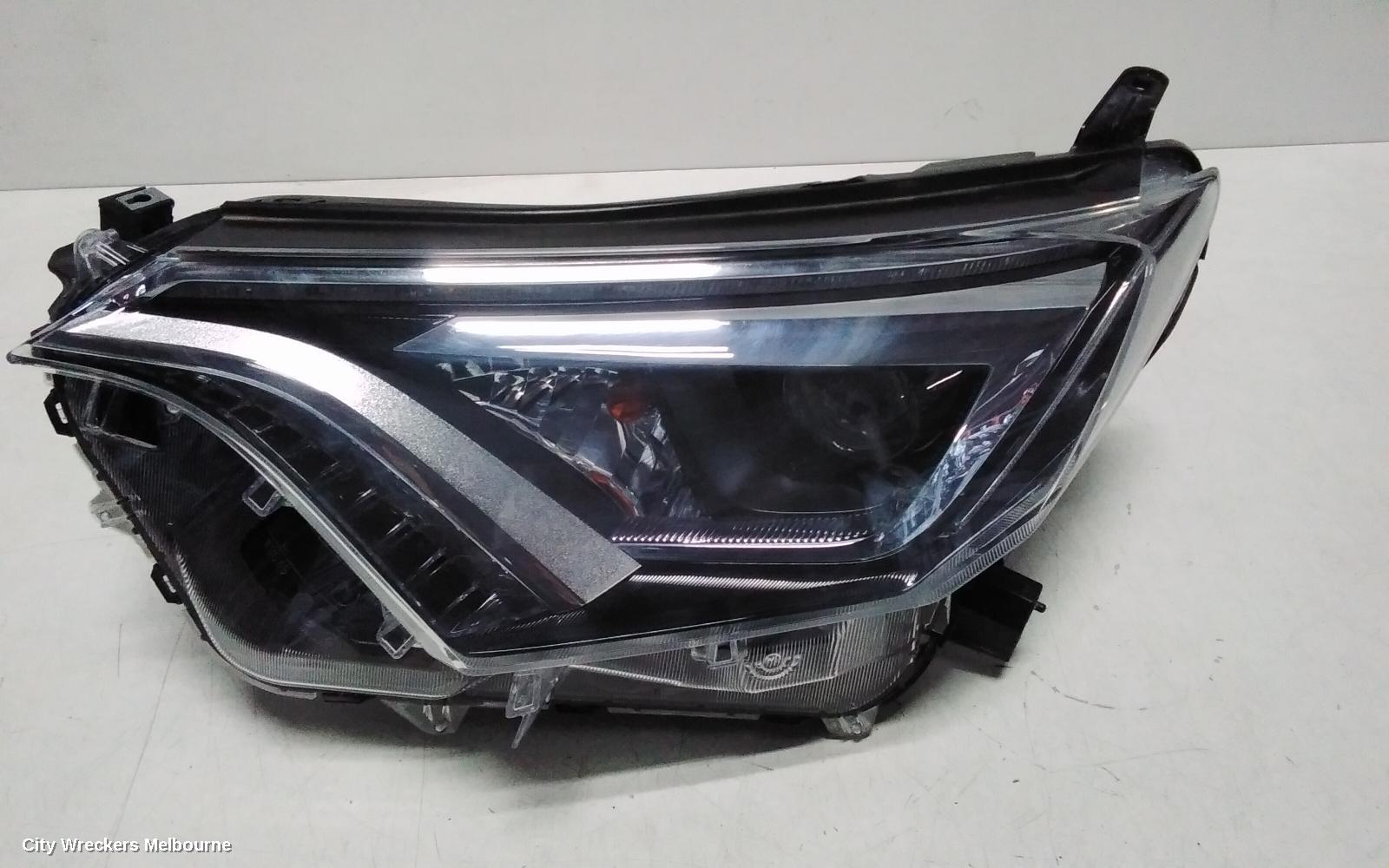 TOYOTA RAV4 LEFT HEADLAMP, XA40, LED TYPE, 10/2015 - 12/2018