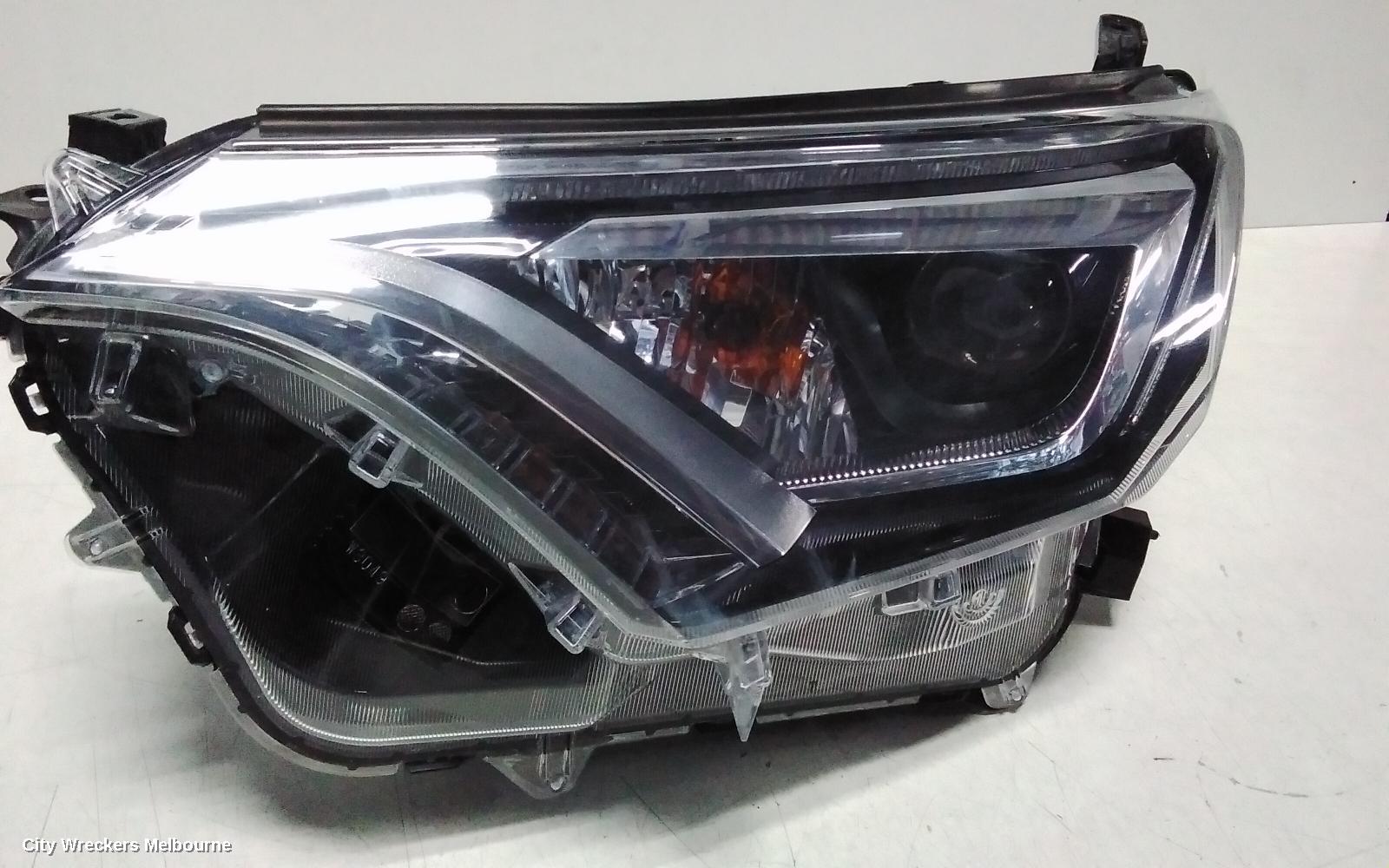 TOYOTA RAV4 LEFT HEADLAMP, XA40, LED TYPE, 10/2015 - 12/2018