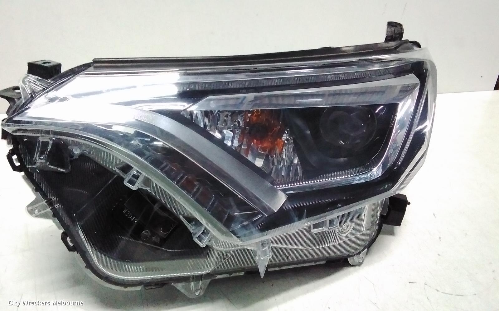 TOYOTA RAV4 LEFT HEADLAMP, XA40, LED TYPE, 10/2015 - 12/2018