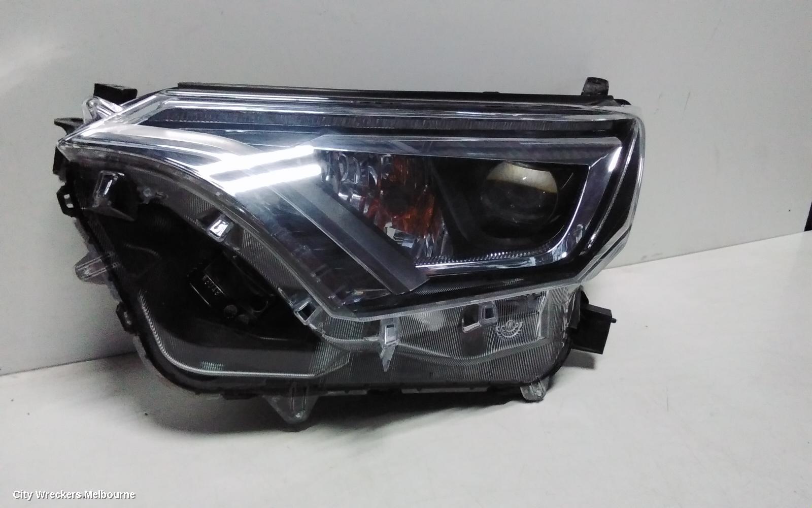 TOYOTA RAV4 LEFT HEADLAMP, XA40, LED TYPE, 10/2015 - 12/2018