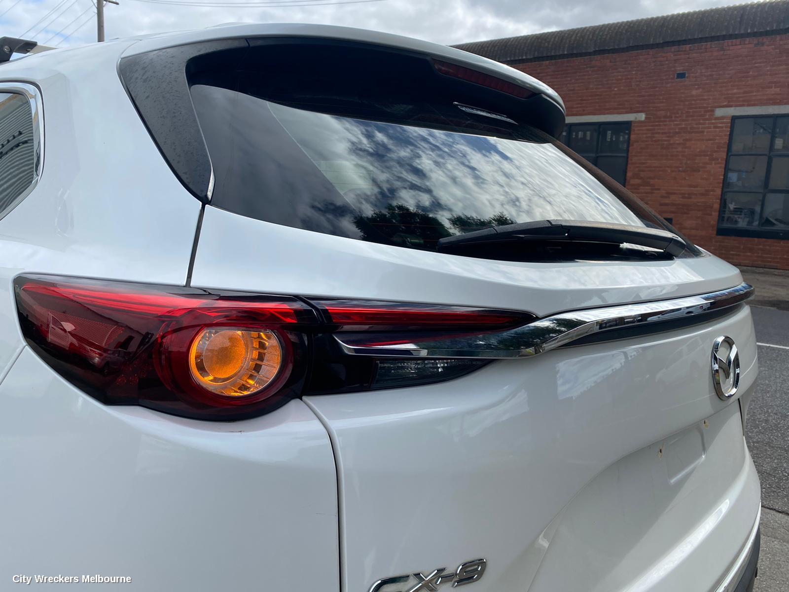 MAZDA CX9 RIGHT REAR DOOR WINDOW, TC, 07/2016 ONWARDS