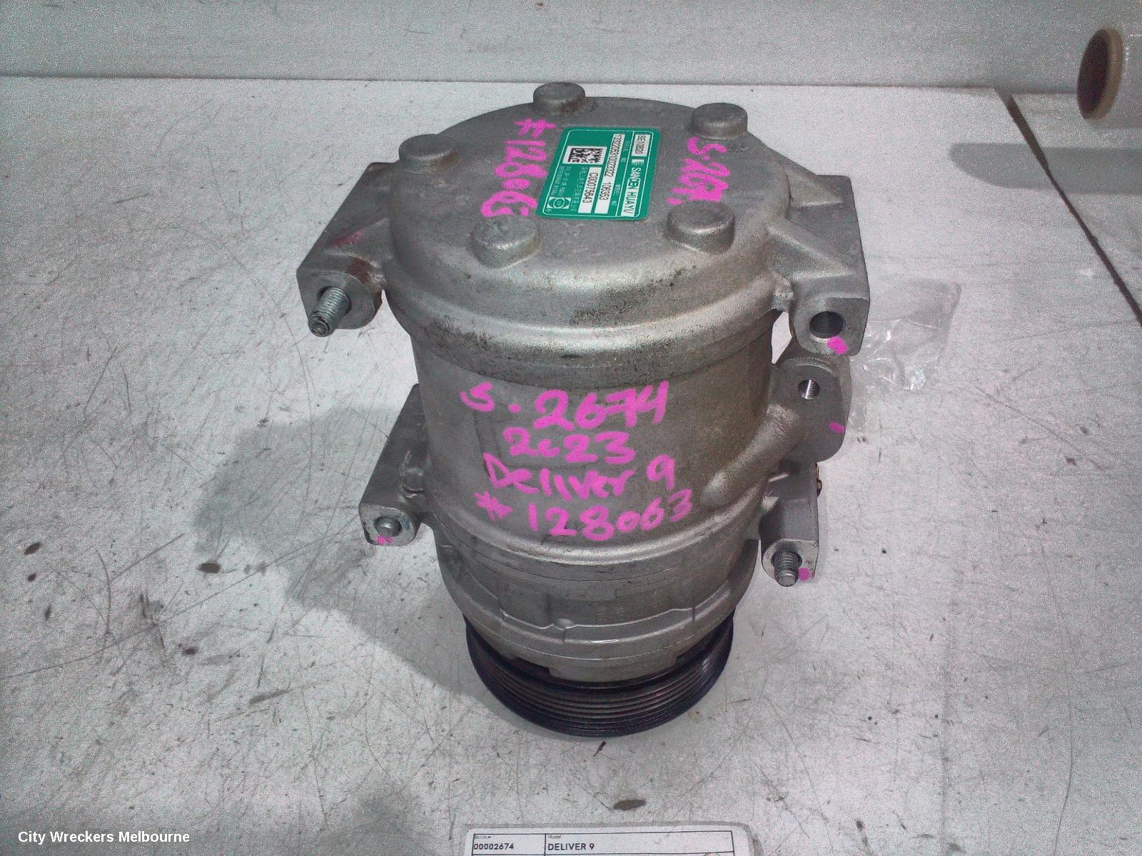 LDV DELIVER 9 A/C COMPRESSOR, 2.0, DIESEL, 07/2020 ONWARDS