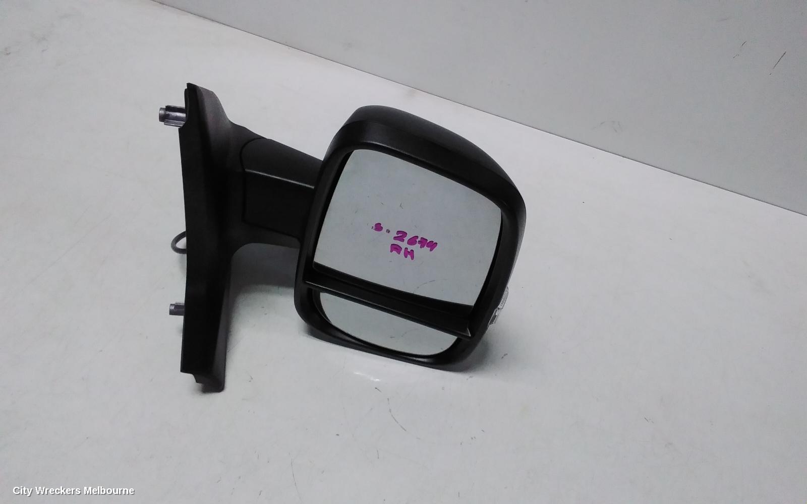LDV DELIVER 9 RIGHT DOOR MIRROR, NON POWER FOLD, NON BLIND SPOT TYPE, BLACK, 07/2020 ONWARDS