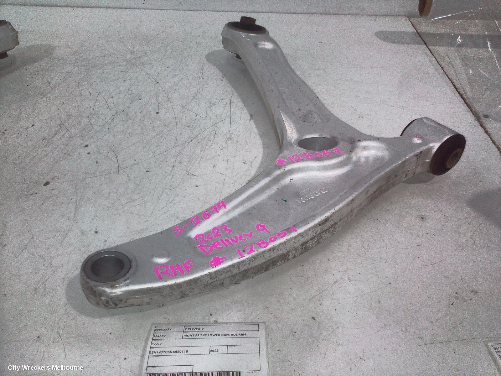 LDV DELIVER 9 RIGHT FRONT LOWER CONTROL ARM, 07/2020 ONWARDS
