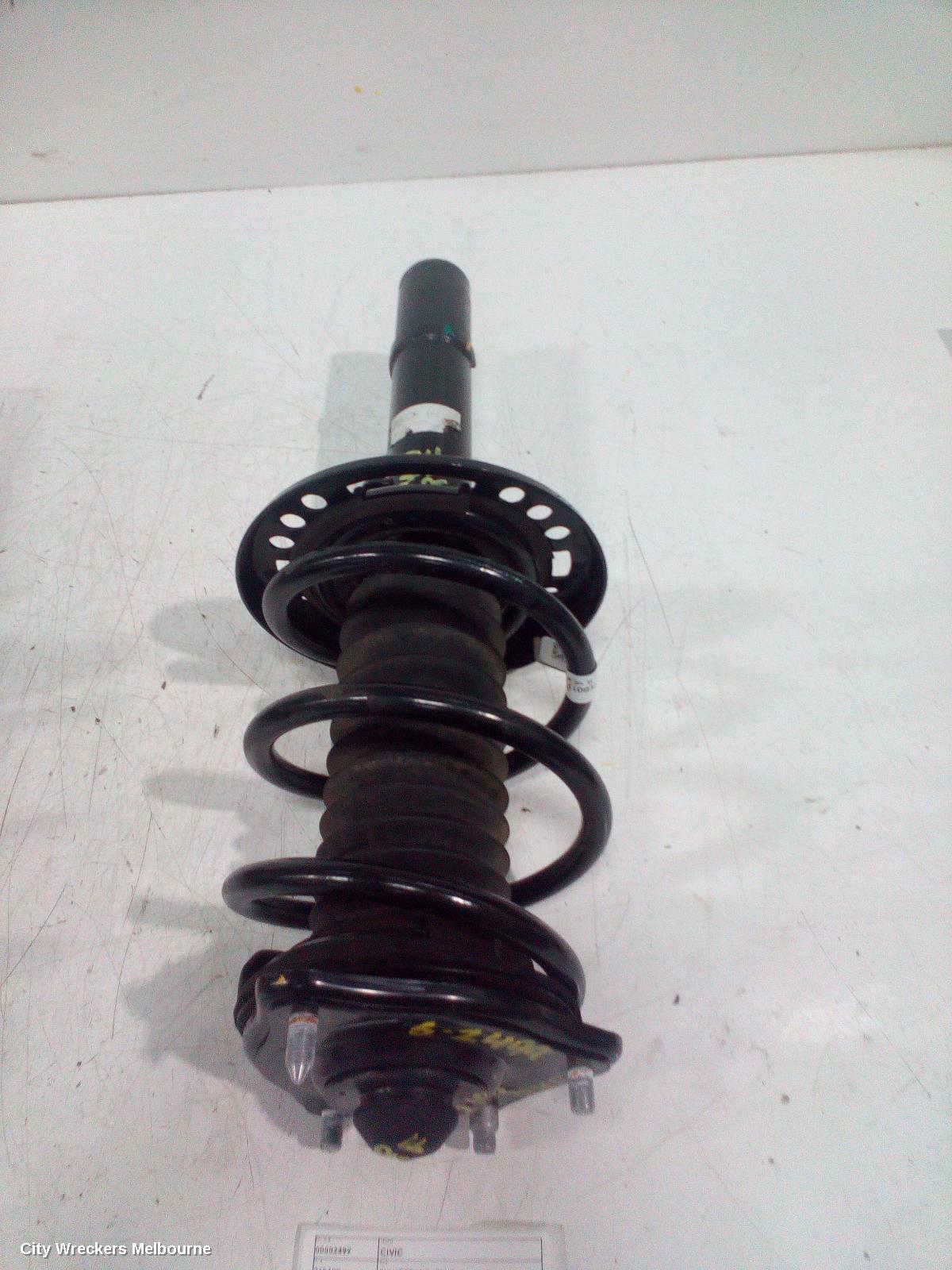 HONDA CIVIC RIGHT FRONT STRUT, 10TH GEN, 05/2016 - 08/2021