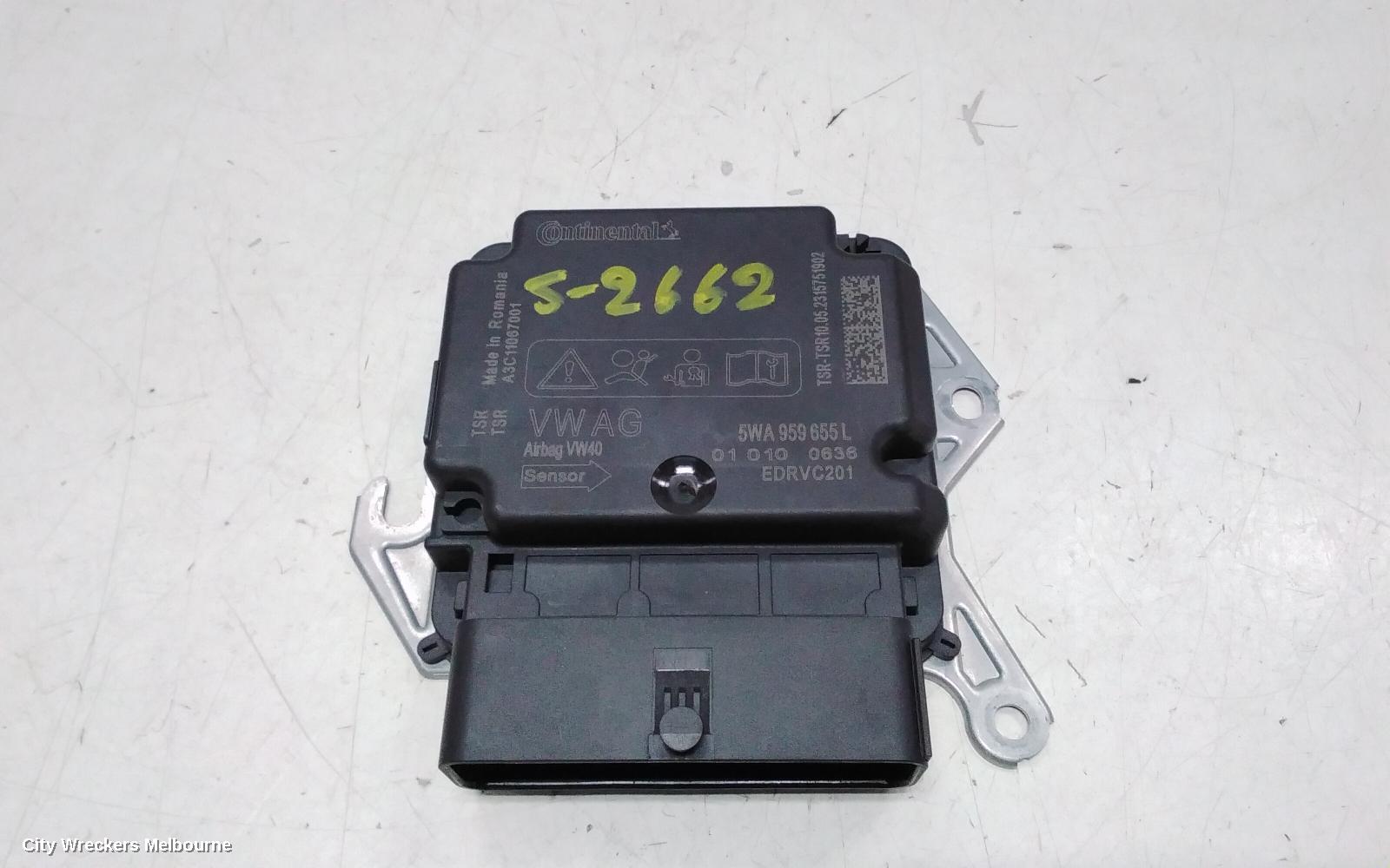 VOLKSWAGEN GOLF AIRBAG MODULE/SENSOR, MODULE, GEN 8, 09/2020 ONWARDS