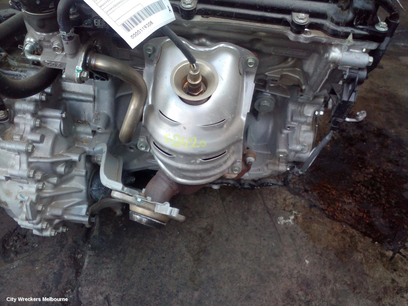 HONDA HRV CATALYTIC CONVERTER, MANIFOLD-CAT TYPE, 1.5, PETROL, L15Z, RV, 12/2021 ONWARDS