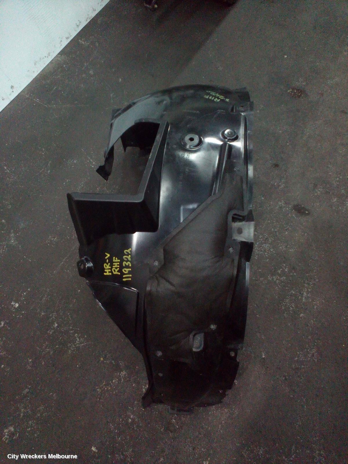 HONDA HRV RIGHT GUARD LINER, RV, FRONT, 12/2021 ONWARDS