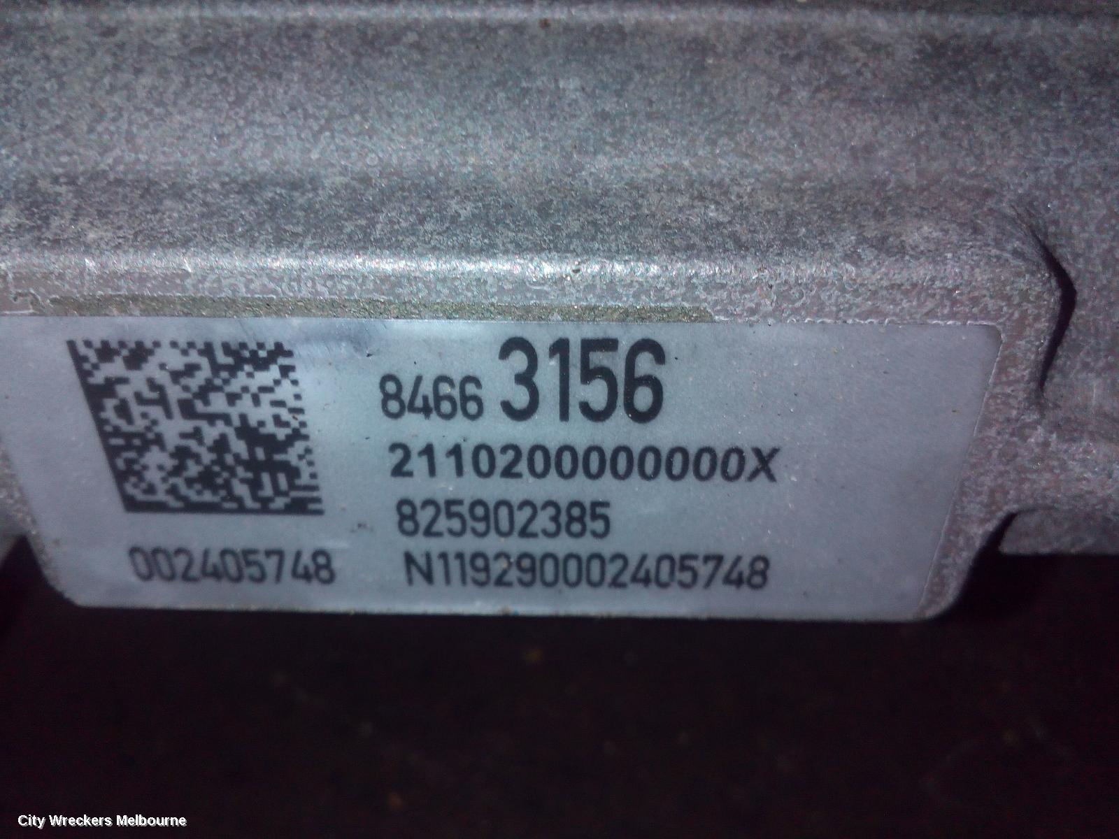 HOLDEN EQUINOX STEERING BOX/RACK, EQ, 09/2017 - 12/2020