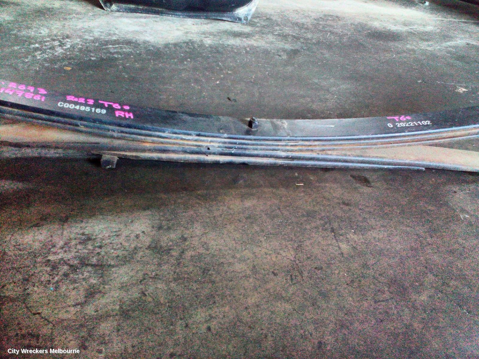 LDV T60 REAR LEAF SPRING, SK8C, LIFTED HEIGHT, RH SIDE, 07/2017 ONWARDS