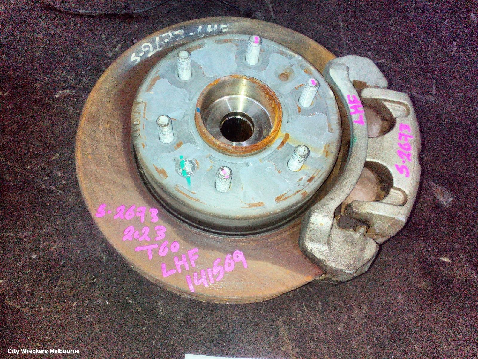 LDV T60 LEFT FRONT HUB ASSEMBLY, SK8C, 09/2021 ONWARDS