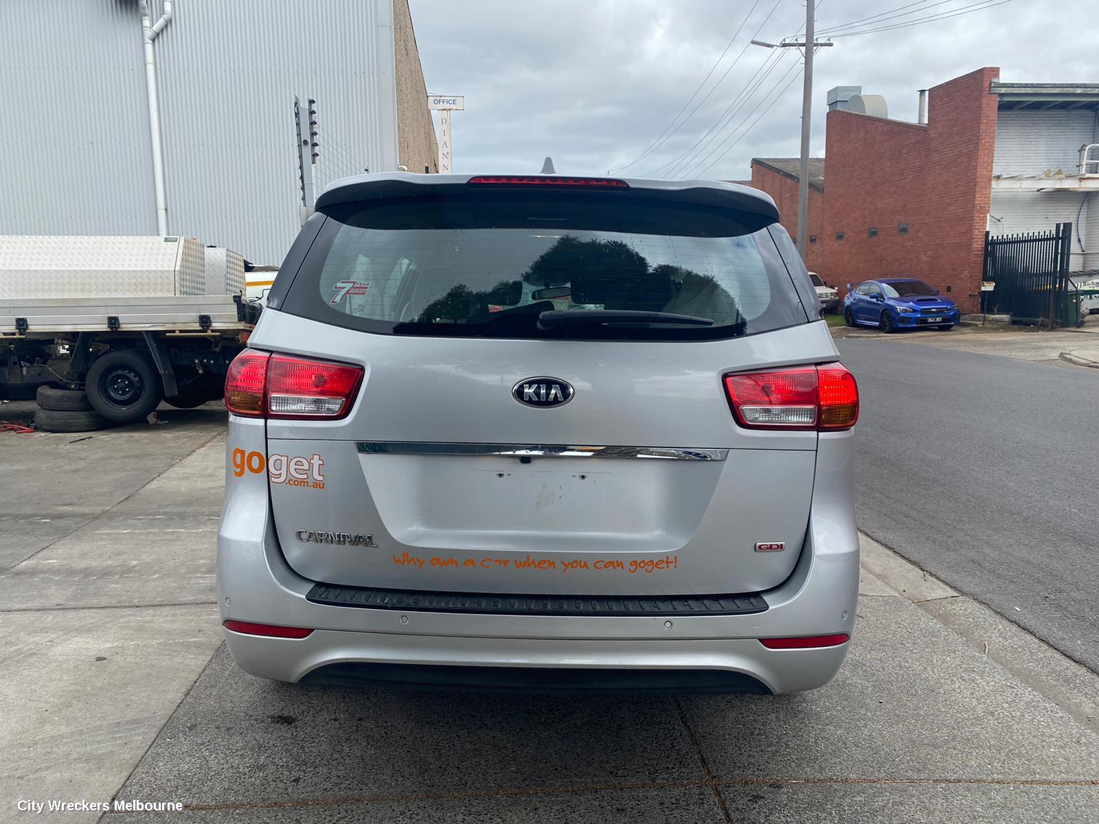 KIA CARNIVAL/GRAND CARNIVAL REAR GARNISH, TAILGATE LAMP (LH SIDE), NON LED TYPE, YP, 02/2015 - 02/2018