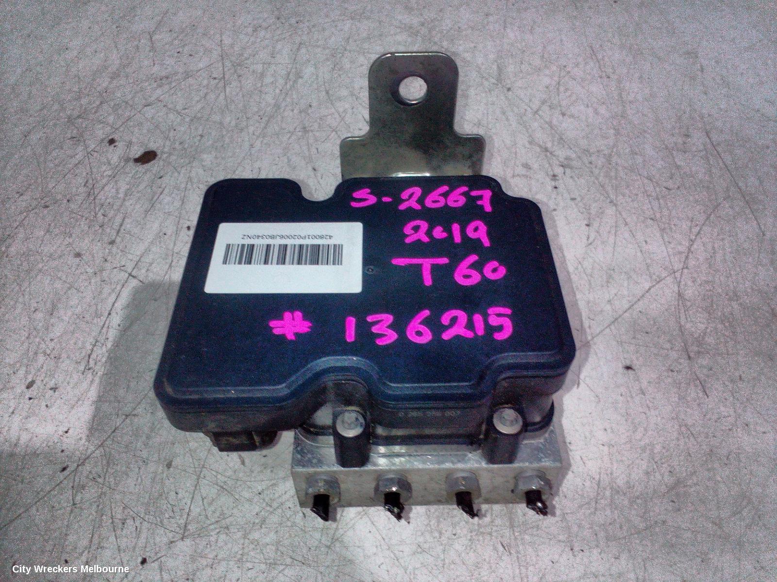 LDV T60 ABS PUMP/MODULATOR, SK8C, 07/2017 ONWARDS