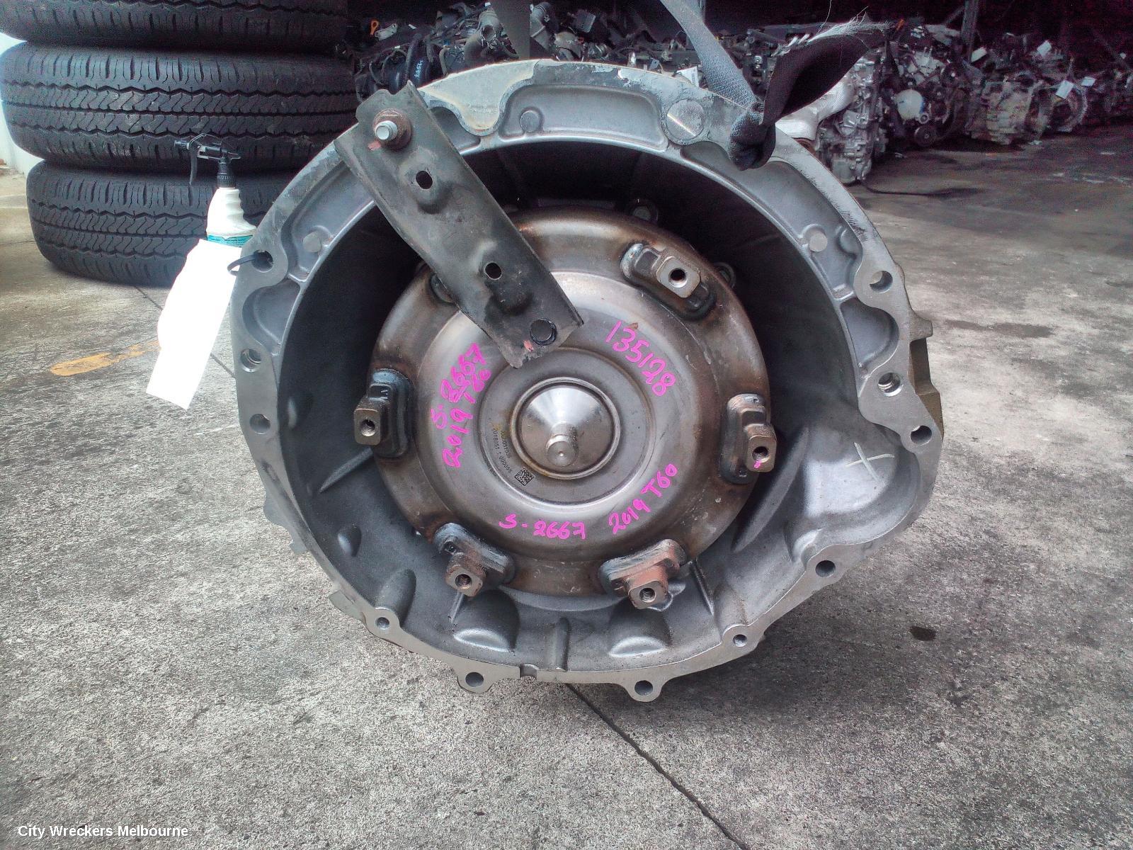 LDV T60 TRANS/GEARBOX, SK8C, AUTO, AWD, DIESEL, 2.8, TURBO, 6 SPEED, NON TRANSFER CASE, 07/2017 - 07/2021