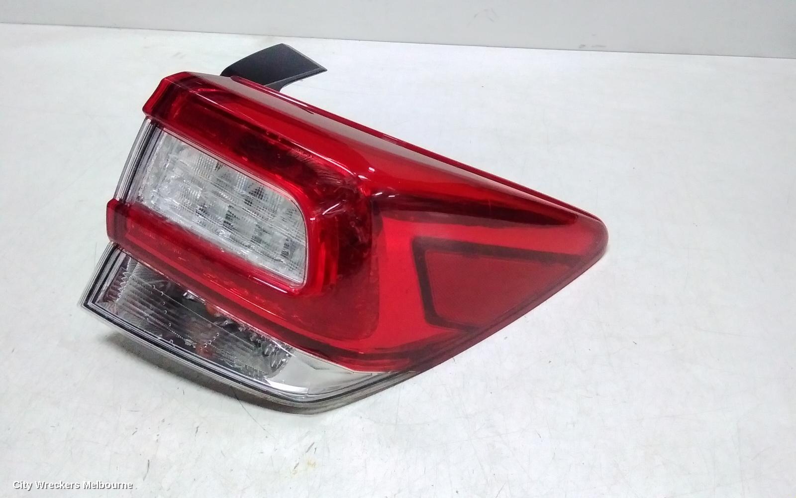 SUBARU XV RIGHT TAILLIGHT, W/ CHROME INSERT TYPE, G5X, 03/2017 - 04/2020