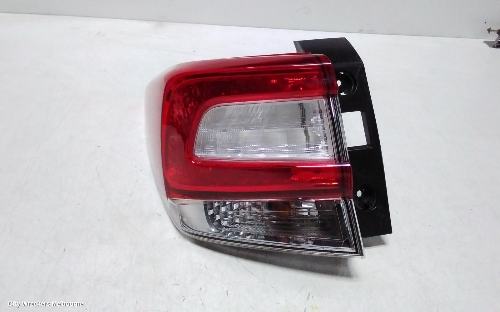 SUBARU XV LEFT TAILLIGHT, W/ CHROME INSERT TYPE, G5X, 03/2017 - 04/2020