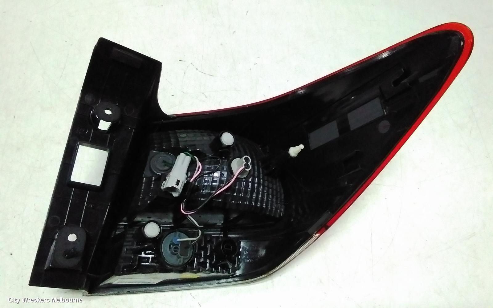 SUBARU XV LEFT TAILLIGHT, W/ CHROME INSERT TYPE, G5X, 03/2017 - 04/2020