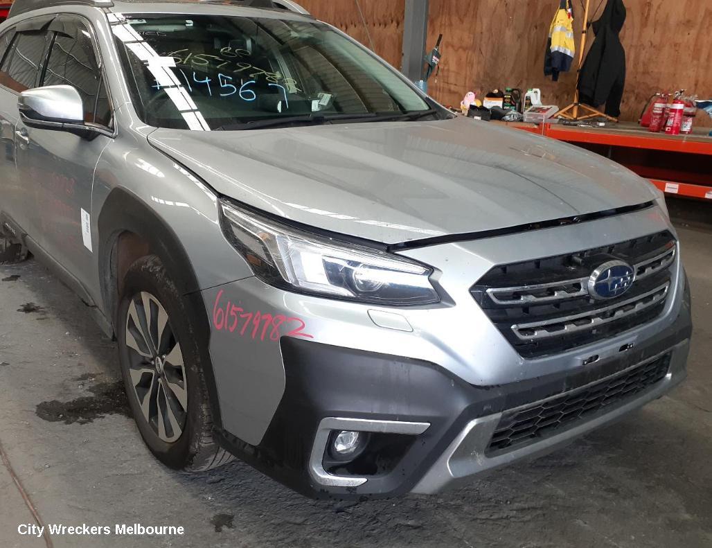 SUBARU OUTBACK FRONT BUMPER, 7TH GEN, BUMPER BAR, NON PARK SENSOR TYPE, 01/2021 ONWARDS