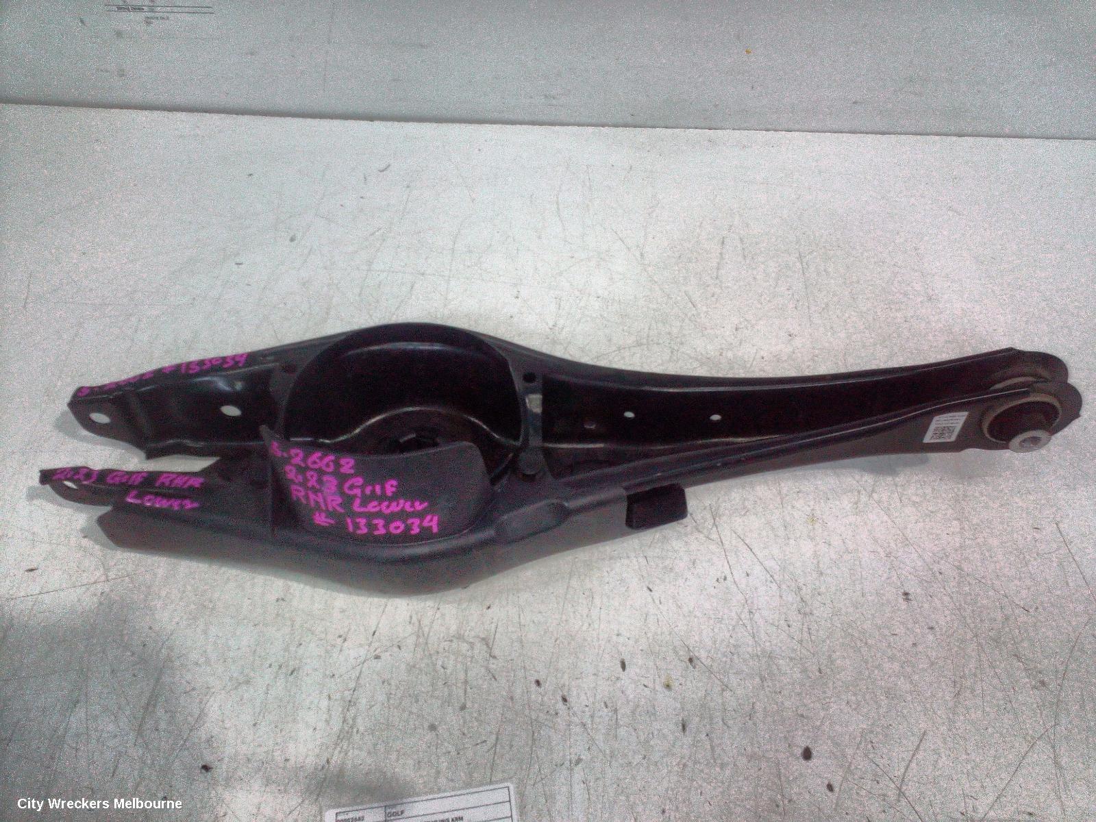 VOLKSWAGEN GOLF RIGHT REAR TRAILING ARM, LOWER CONTROL ARM-REAR, GEN 8, 09/2020 ONWARDS
