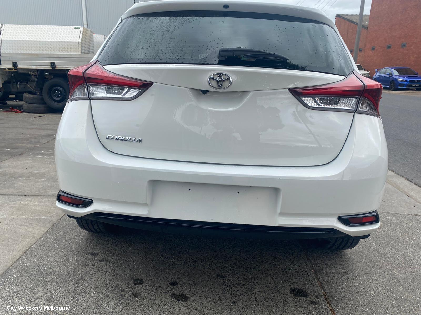 TOYOTA COROLLA LEFT TAILLIGHT, ZRE182R/ZWE186R, HATCH, 03/2015 - 06/2018