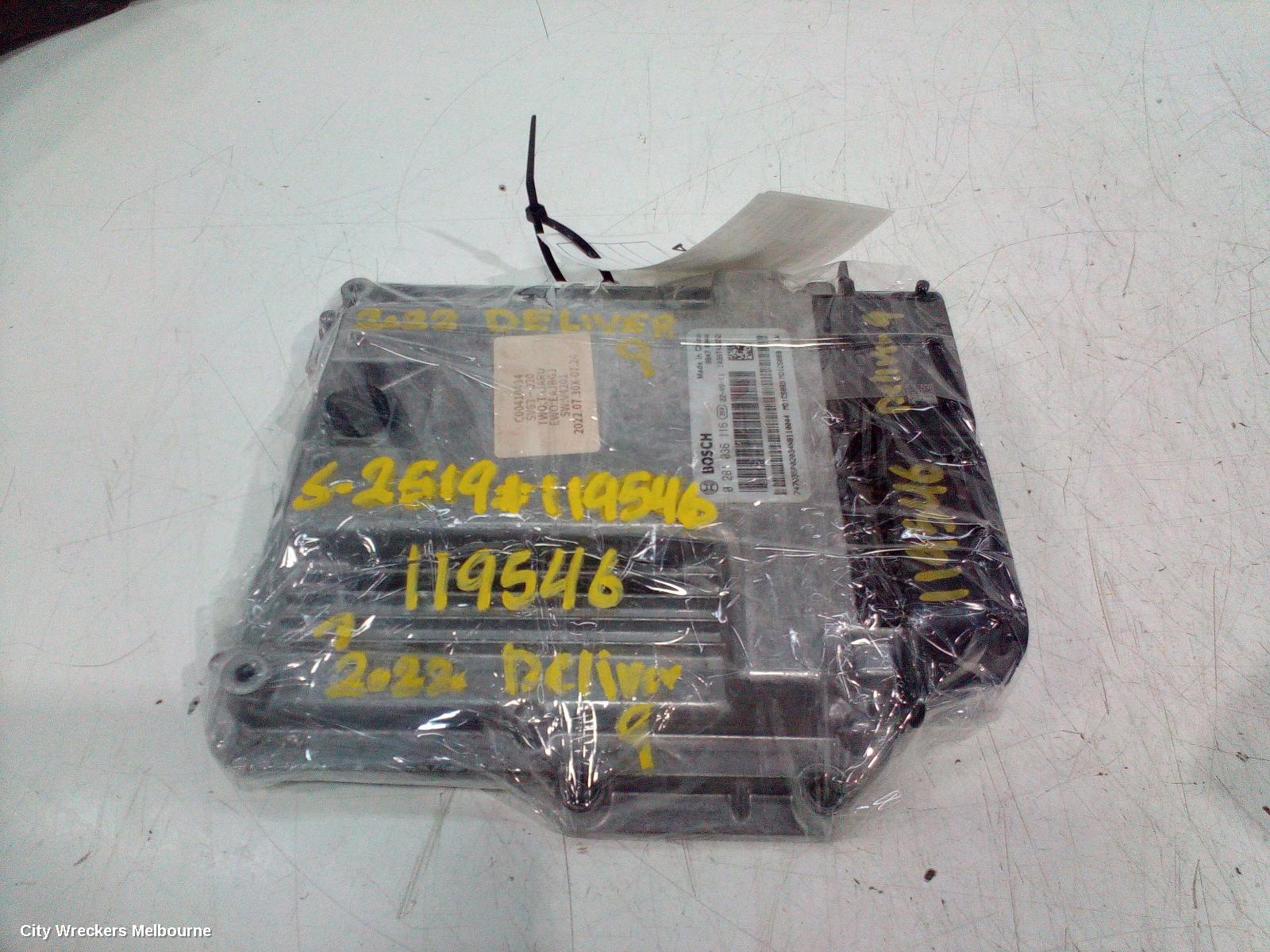 LDV DELIVER 9 ECU, ENGINE ECU, 2.0, DIESEL, ECU ONLY, 07/2020 ONWARDS