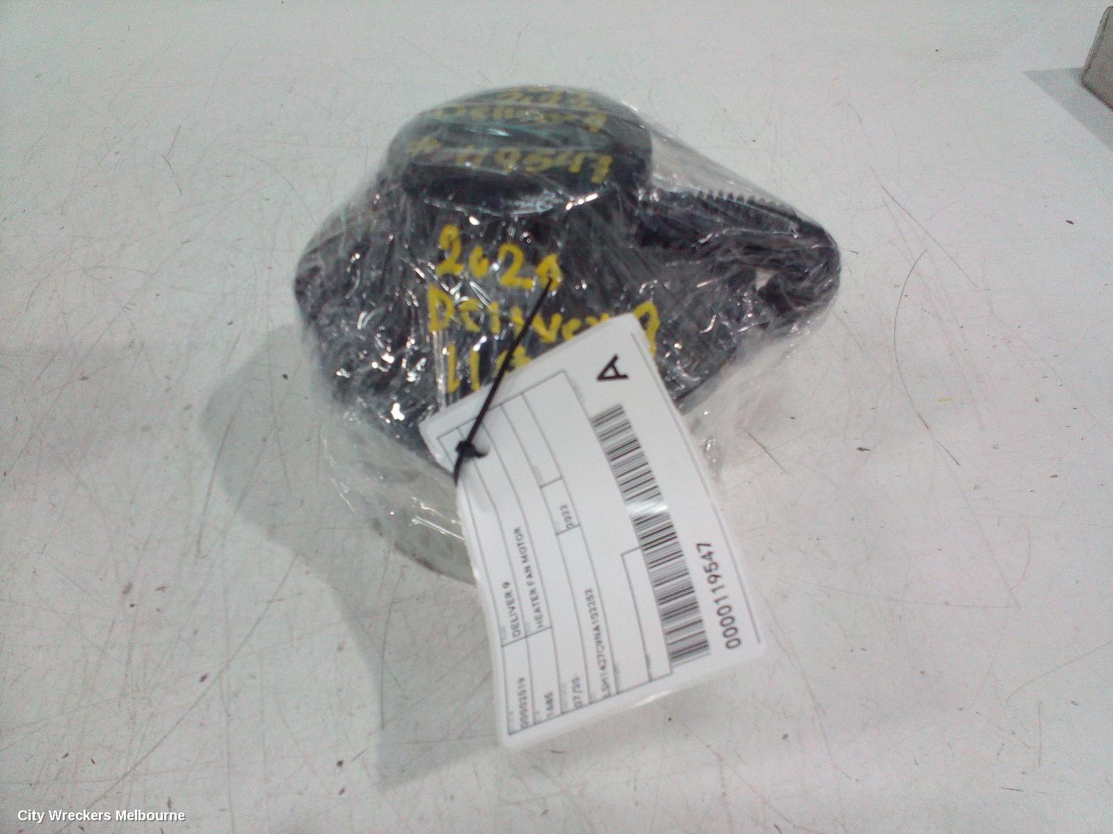 LDV DELIVER 9 HEATER FAN MOTOR, DIESEL, 2.0, TURBO, 07/2020 ONWARDS