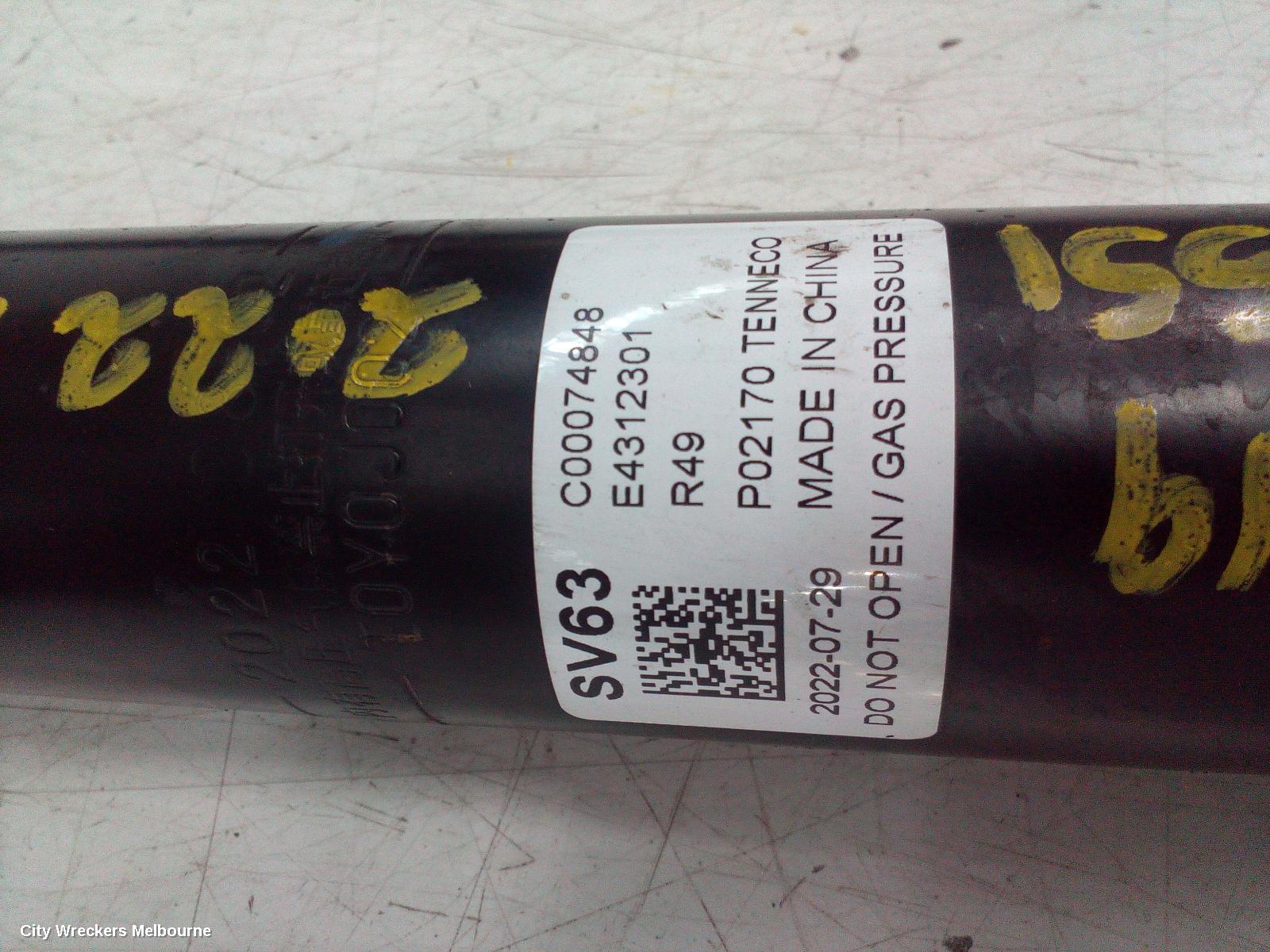 LDV DELIVER 9 LEFT REAR STRUT, 07/2020 ONWARDS