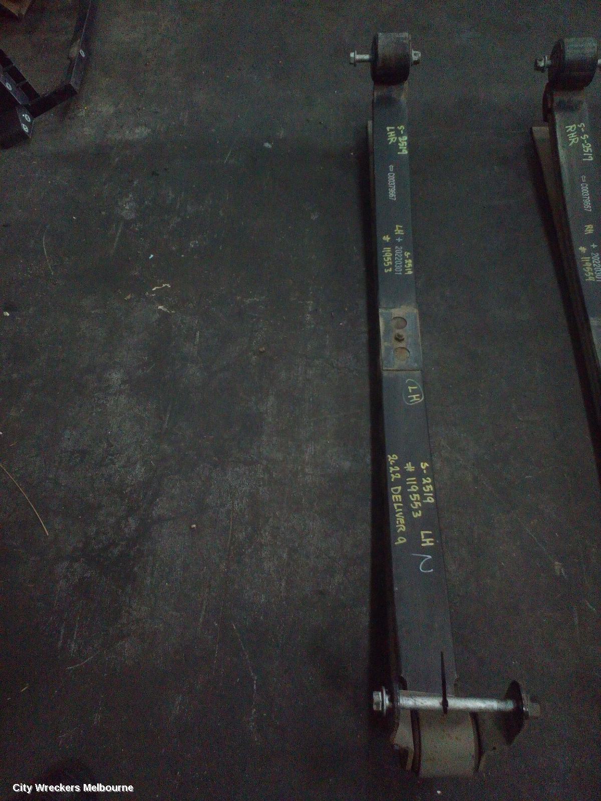LDV DELIVER 9 REAR LEAF SPRING, LH SIDE, 07/2020 ONWARDS
