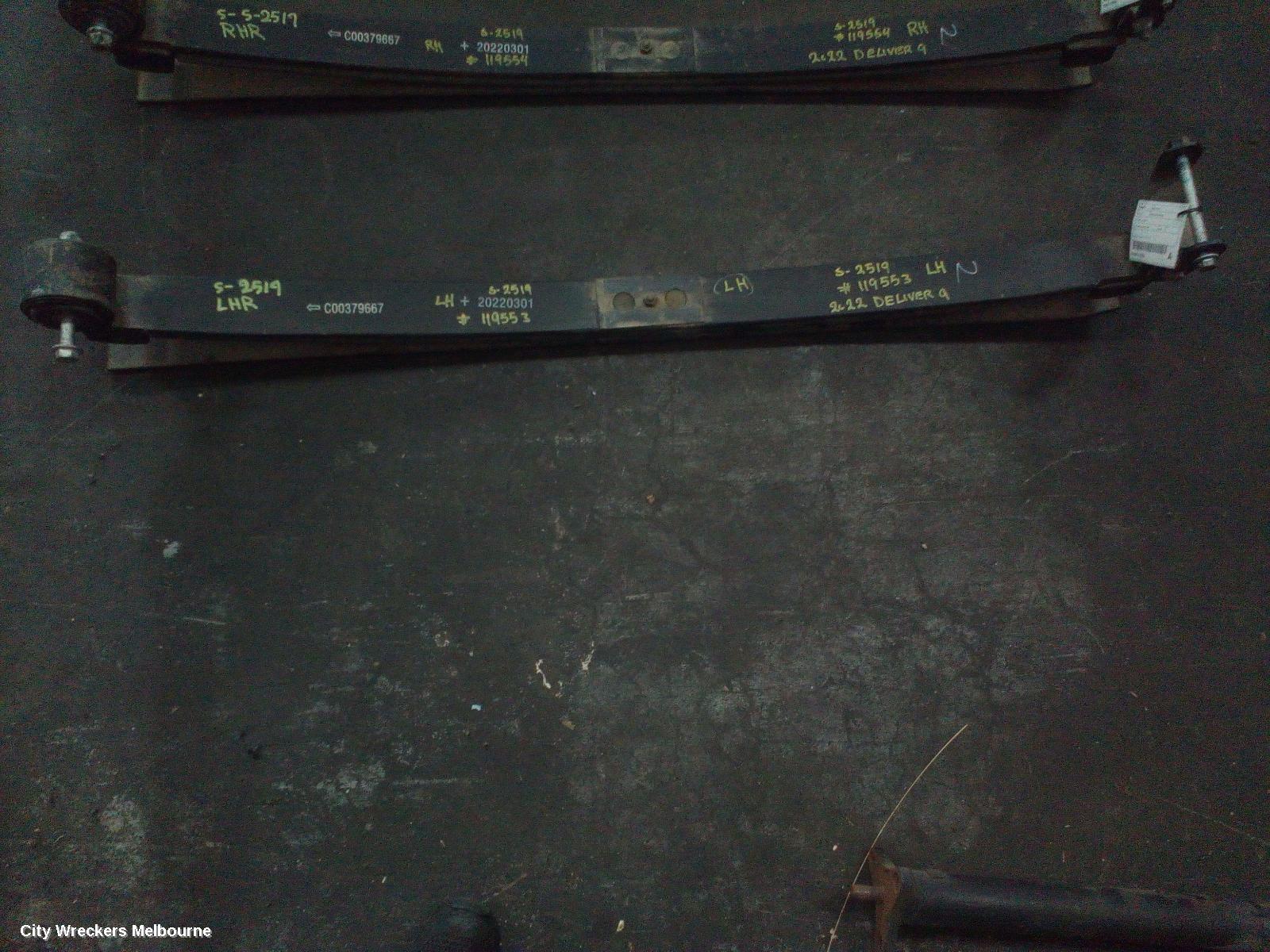 LDV DELIVER 9 REAR LEAF SPRING, LH SIDE, 07/2020 ONWARDS