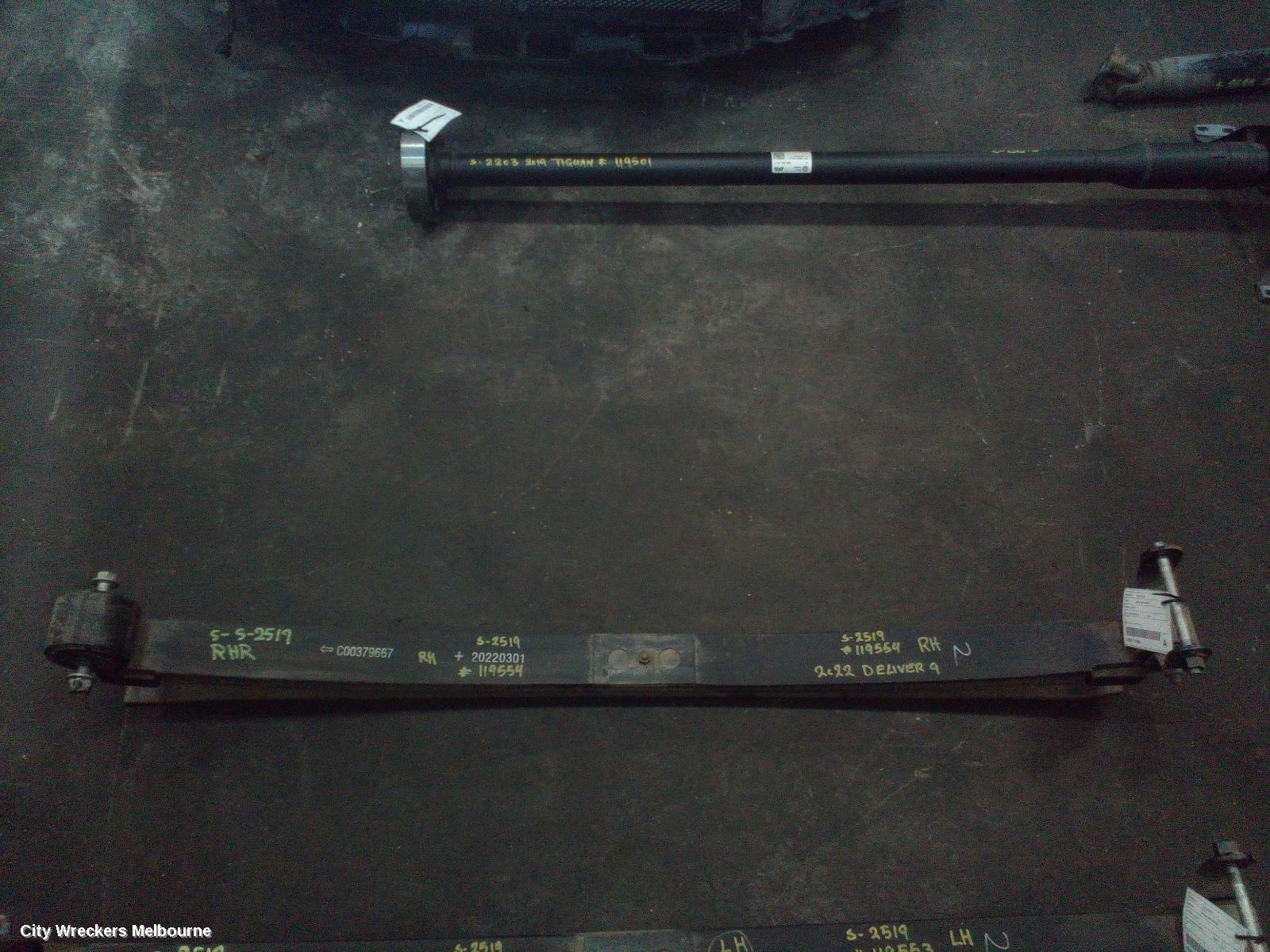 LDV DELIVER 9 REAR LEAF SPRING, RH SIDE, 07/2020 ONWARDS