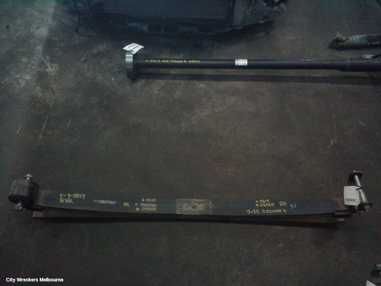 LDV DELIVER 9 REAR LEAF SPRING, RH SIDE, 07/2020 ONWARDS