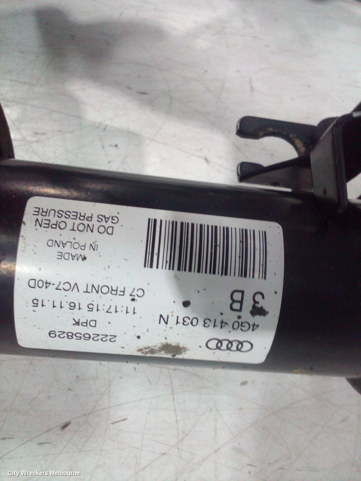 AUDI A6 LEFT FRONT STRUT, 4G/C7, ELECTRIC TYPE, 04/2011 - 06/2018