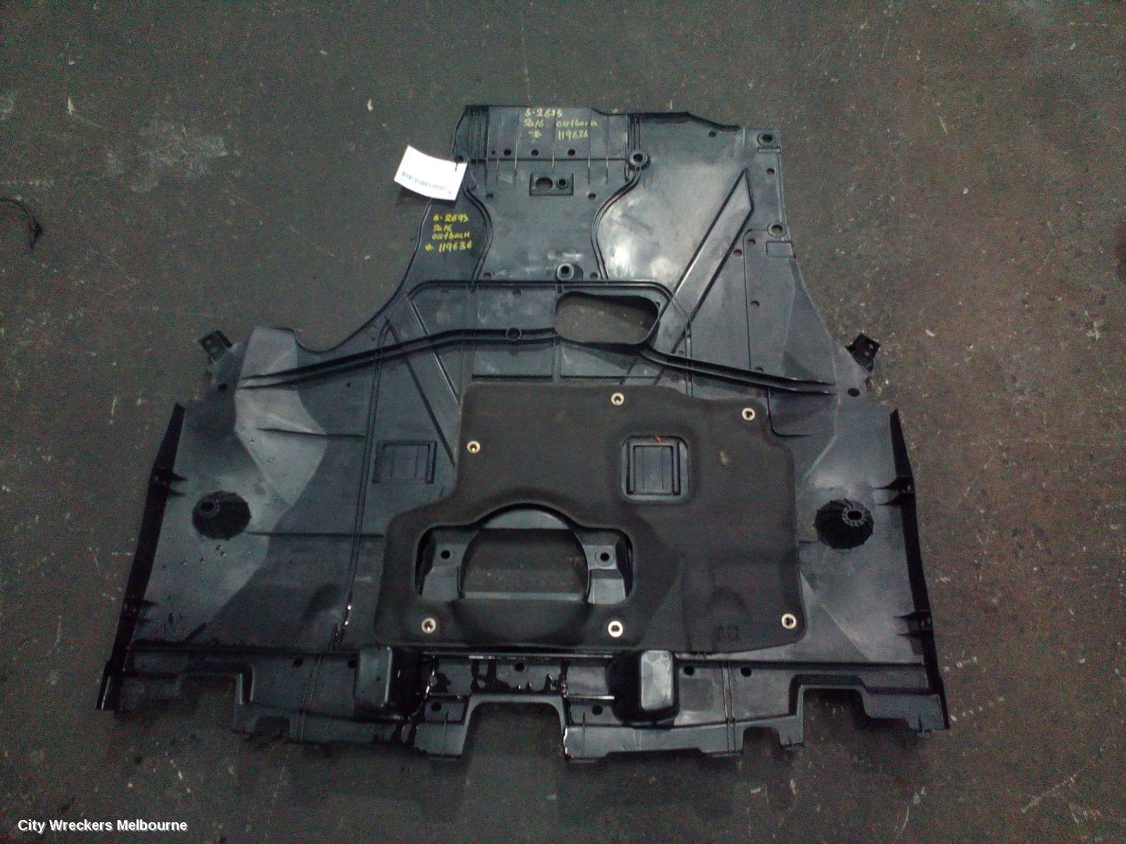 SUBARU OUTBACK LOWER ENGINE SPLASH TRAY, ENGINE UNDER TRAY, 6TH GEN, 08/2014 - 12/2020