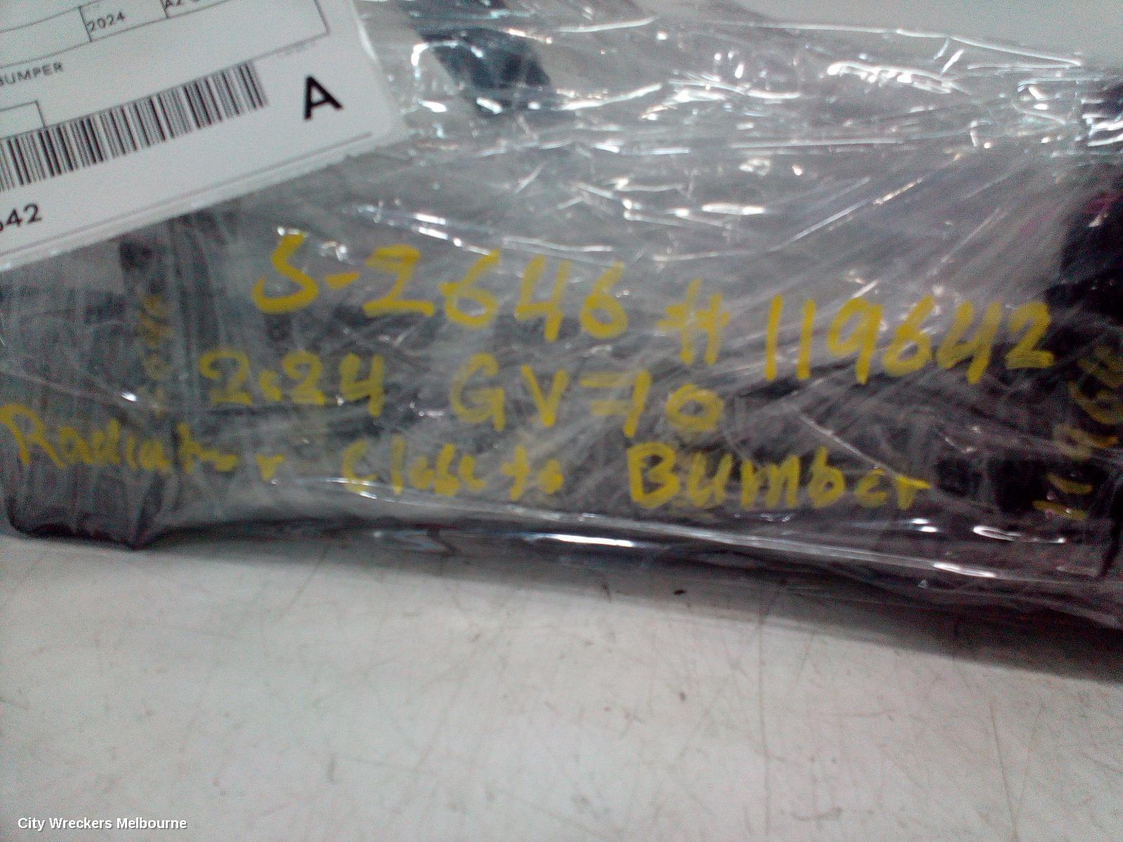 GENESIS GV70, JK, 03/2021 ONWARDS, RADIATOR CLOSE TO BUMPER: 119642