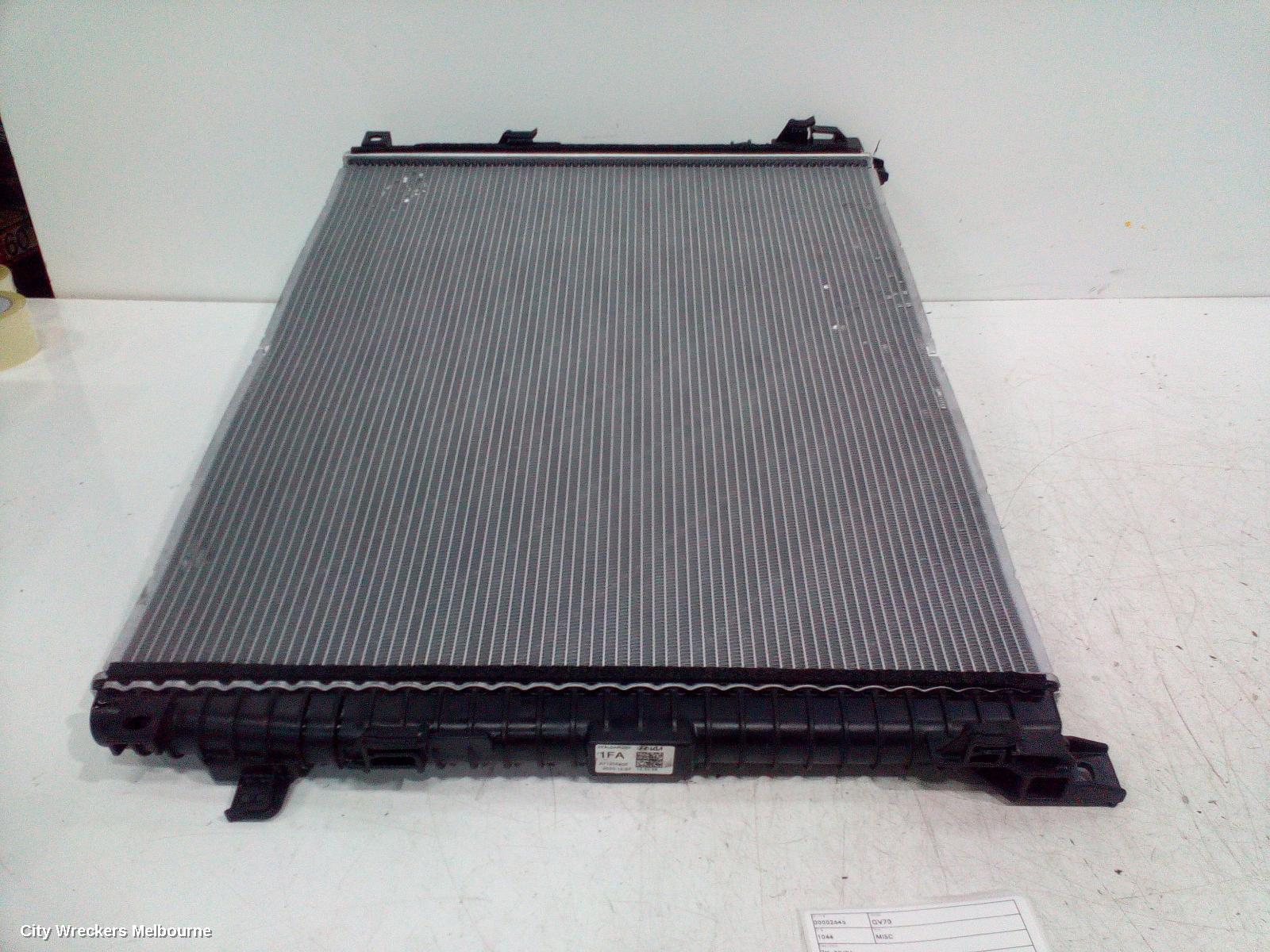 GENESIS GV70, JK, 03/2021 ONWARDS, RADIATOR CLOSE TO BUMPER: 119642