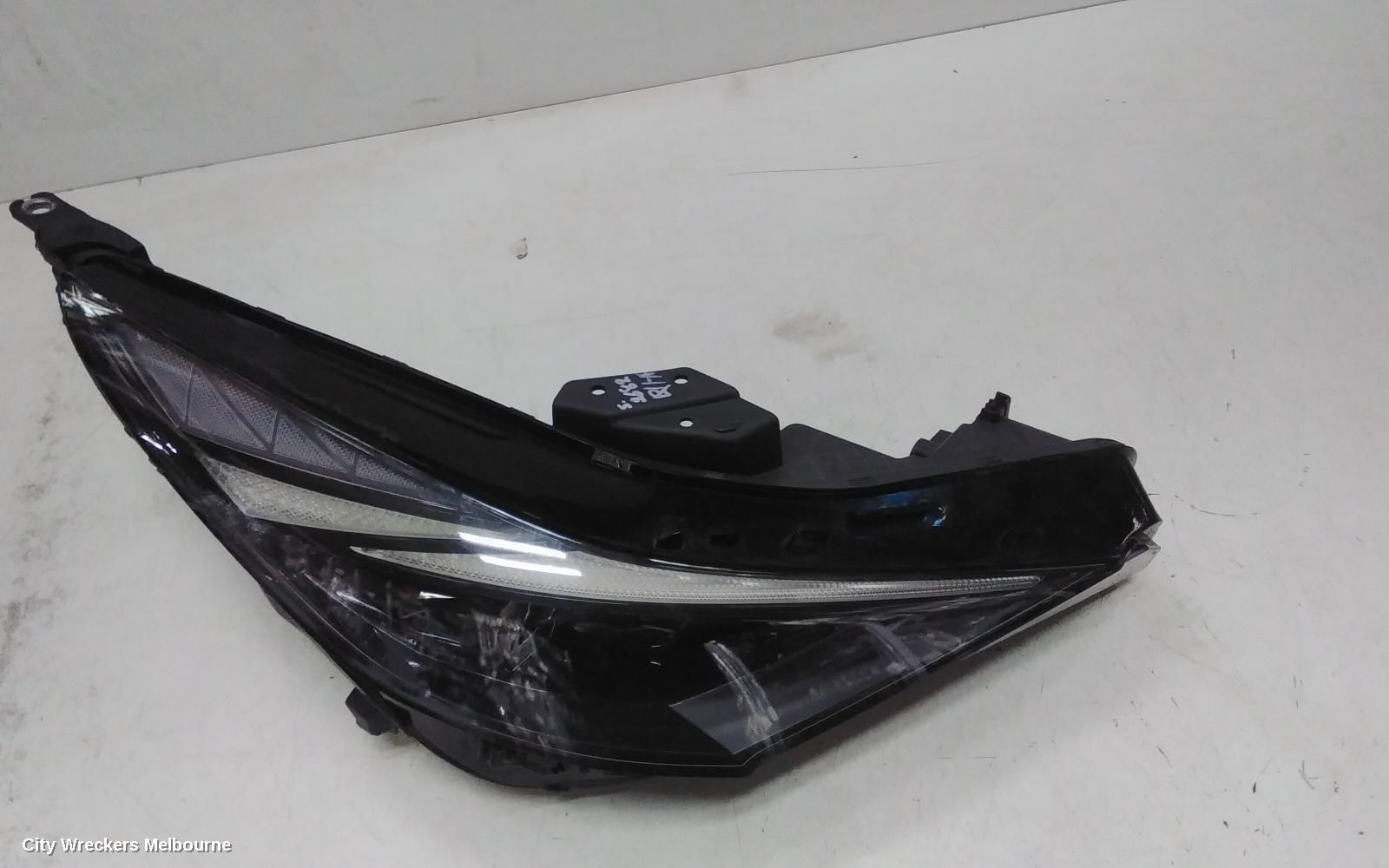 HYUNDAI I30 RIGHT HEADLAMP, CN7, SEDAN (S.KOREA VIN KMHL), N LINE, LED TYPE, 08/2020 - 02/2023