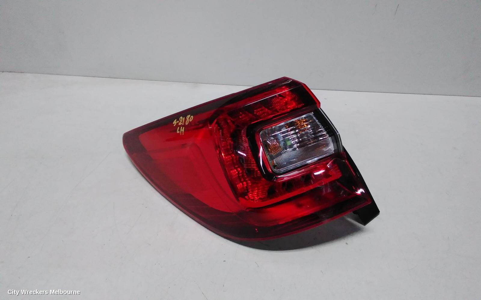 SUBARU OUTBACK LEFT TAILLIGHT, 6TH GEN, IN BODY, 08/2014 - 12/2020