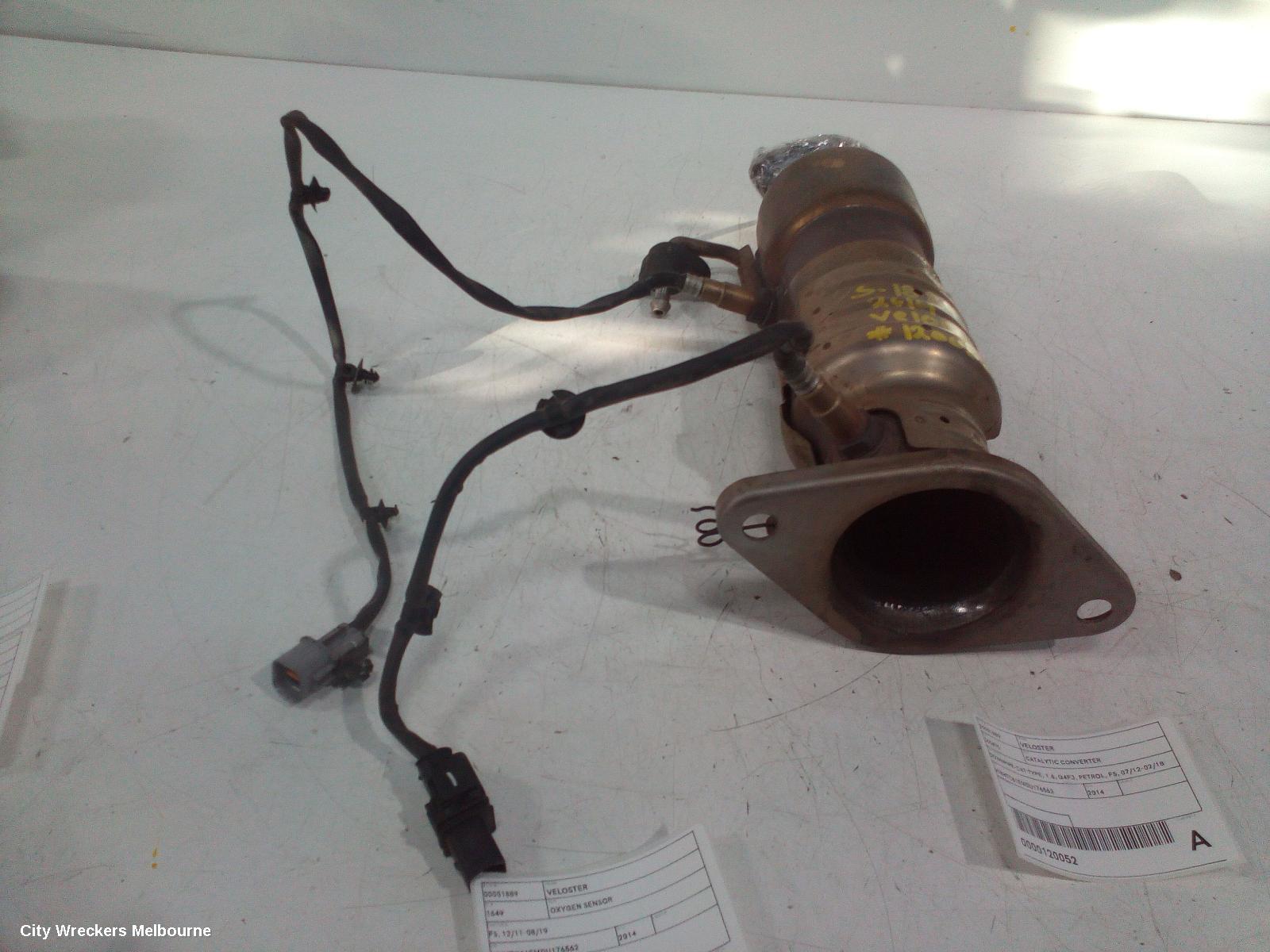 HYUNDAI VELOSTER OXYGEN SENSOR, FS, 10/2011 - 08/2019