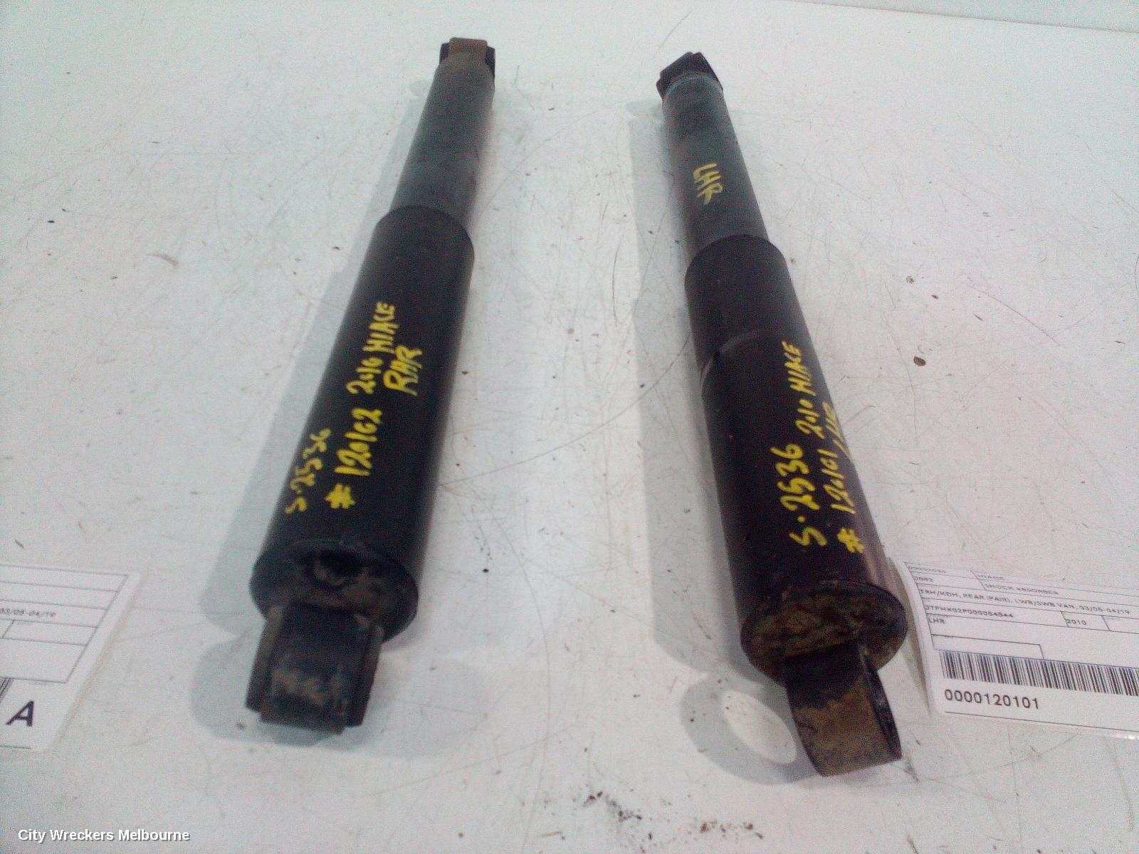 TOYOTA HIACE SHOCK ABSORBER, TRH/KDH, REAR (PAIR), LWB/SWB VAN, 03/2005 - 04/2019
